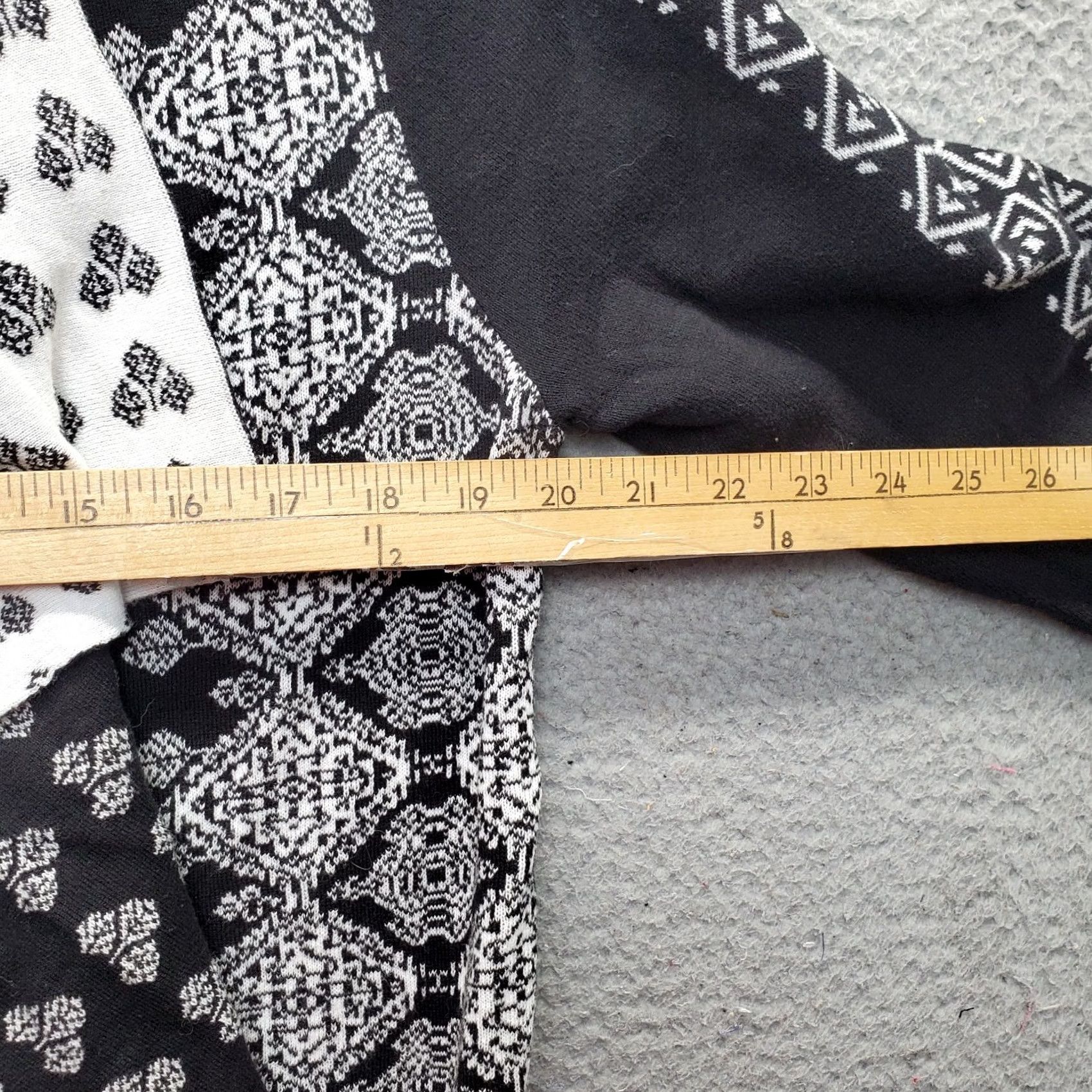 Lucky Brand Lucky Brand Los Angeles Cardigan Womens M Multicolor Aztec Print Open-Front Cardigan Size M / US 6-8 / IT 42-44 - 4 Thumbnail
