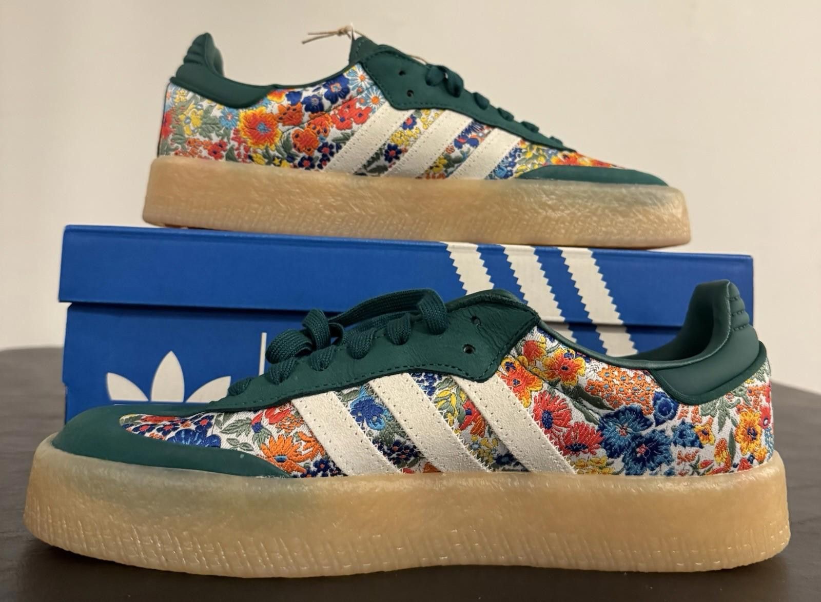 Adidas Size 9.5 - Liberty London x adidas Sambae Floral Size US 9.5 / IT 39.5 - 3 Thumbnail