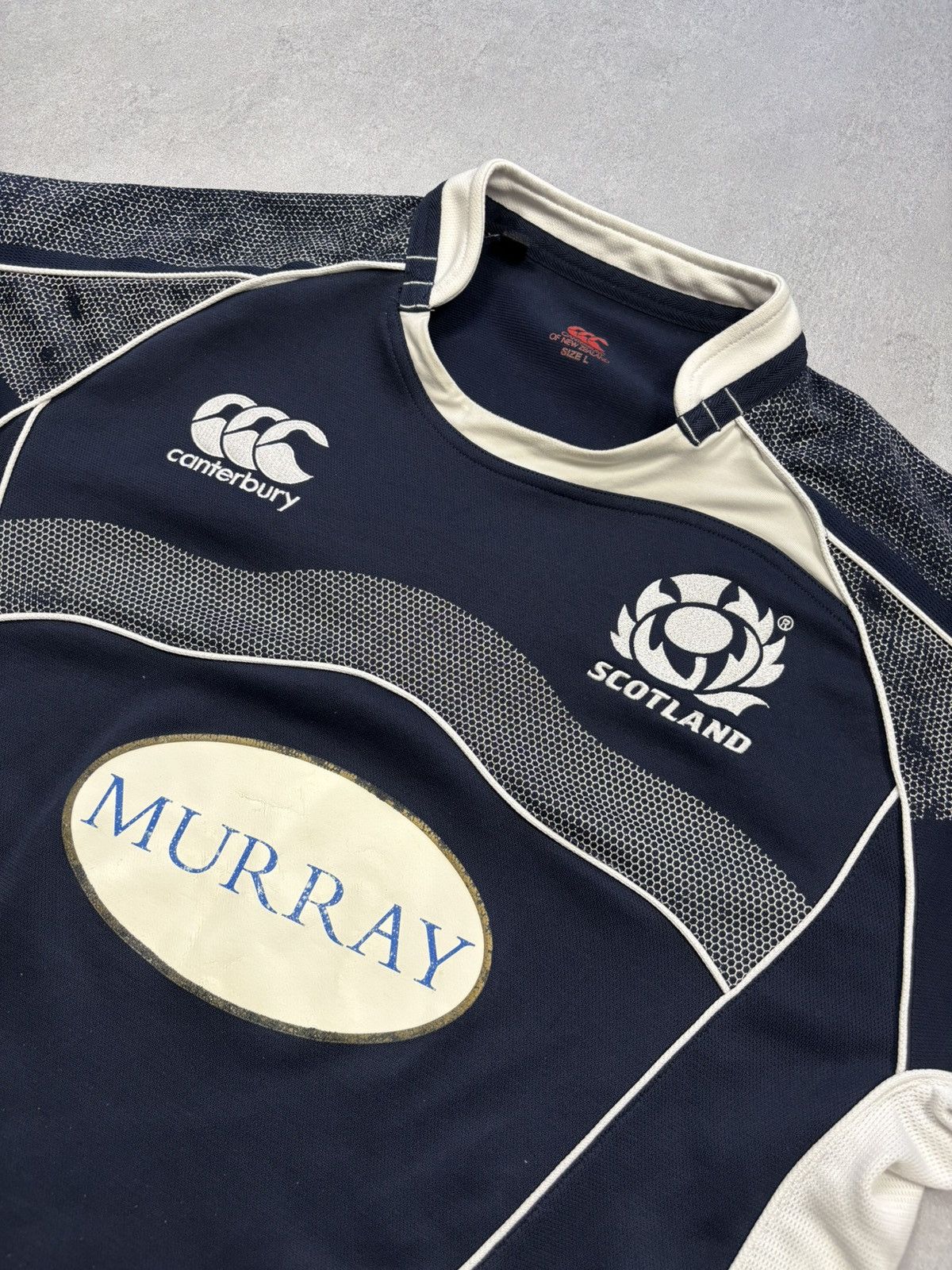 Canterbury of New Zealand Vintage Scotland Rugby Shirt 2007 Jersey Canterbury Murray Size US L / EU 52-54 / 3 - 3 Thumbnail