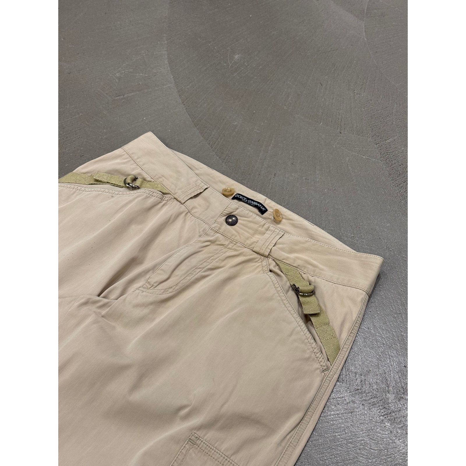 Dolce & Gabbana S/S2004 Dolce & Gabbana bondage cargo pants Size US 32 / EU 48 - 5 Thumbnail