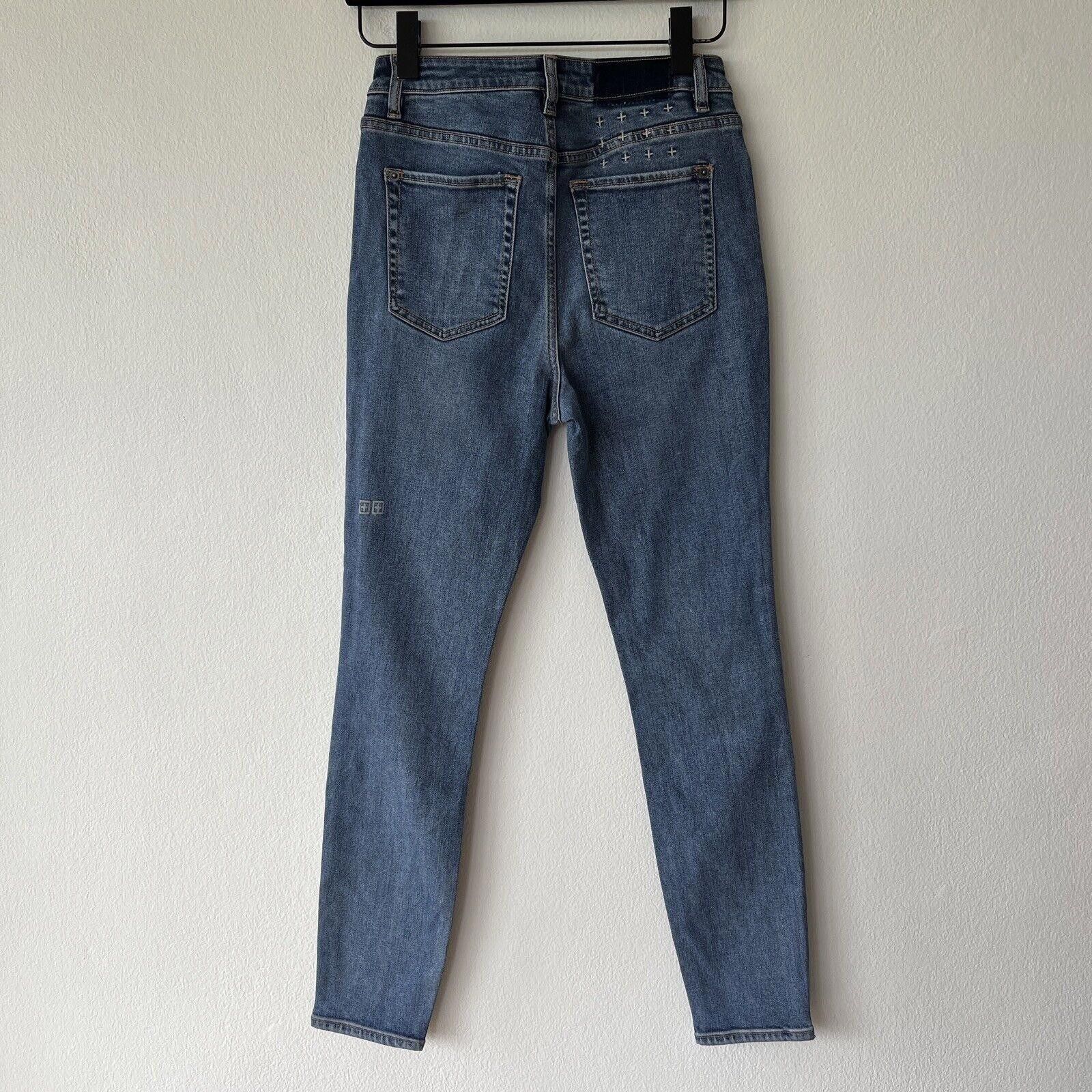 Ksubi new Ksubi womens denim jean s 26 8 hi n wasted skinny blue Size 26" / US 2 / IT 38 - 3 Thumbnail