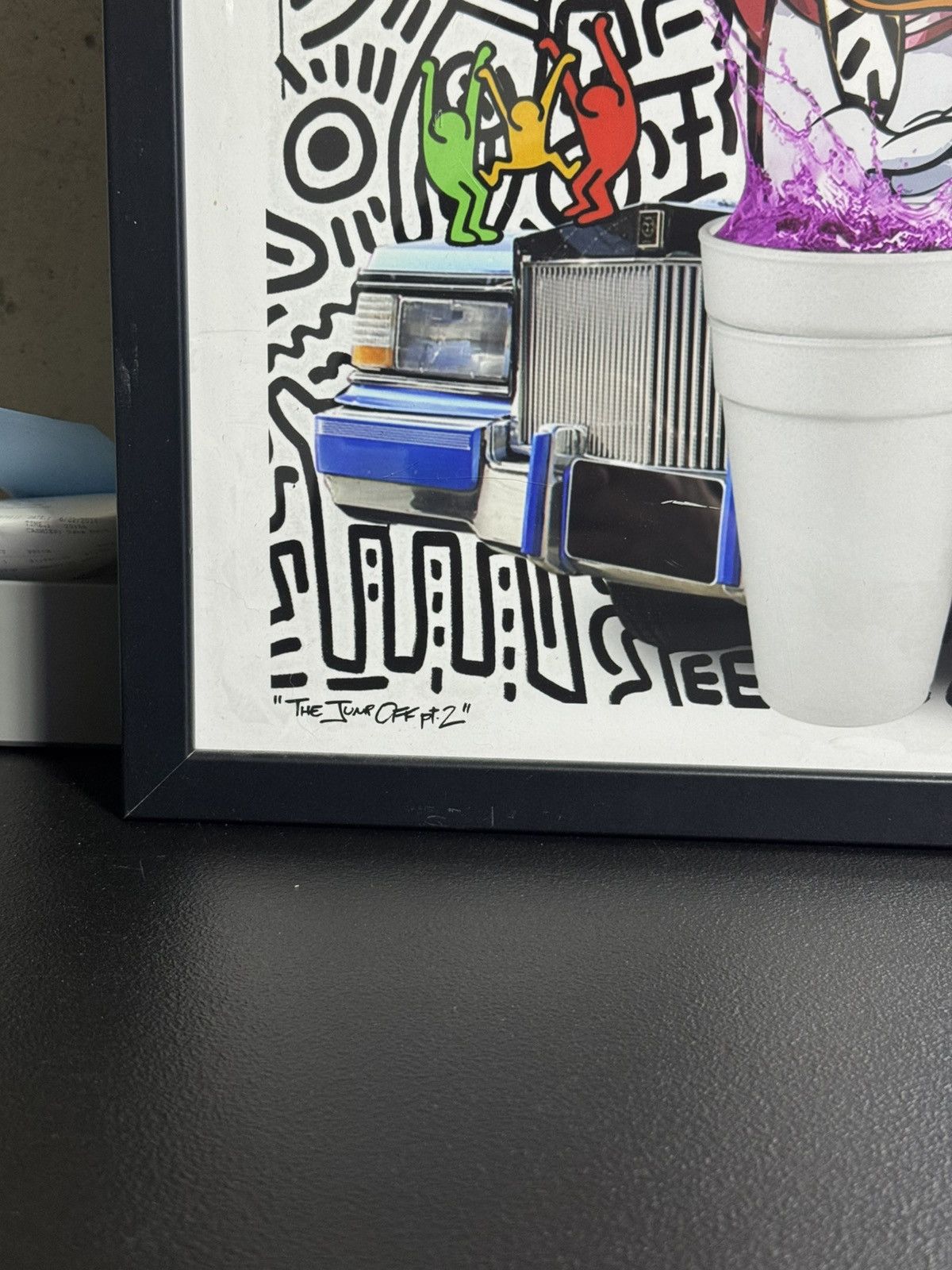 Other Art Work By Adam “The Jump Off pt. 2” #193/250 Framed Print Size ONE SIZE - 2 Thumbnail
