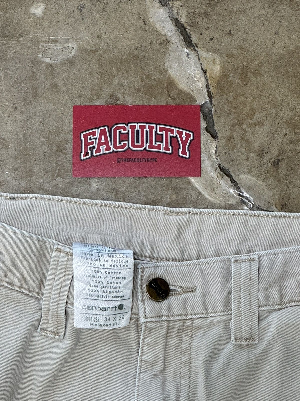 Carhartt Vintage Carhartt Side Pocket Pants Sz. 34x36 Size US 34 / EU 50 - 3 Thumbnail