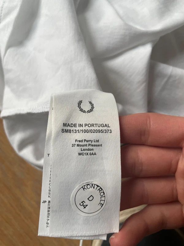 Raf Simons Raf Simons x Fred Perry Graphic Tee Shirt-dmc Size US M / EU 48-50 / 2 - 9 Thumbnail
