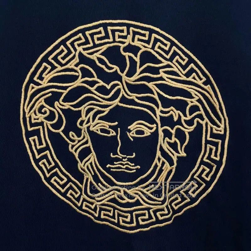 Versace Versace Black Cotton Long Sleeve Sweatshirt . Size US M / EU 48-50 / 2 - 3 Thumbnail