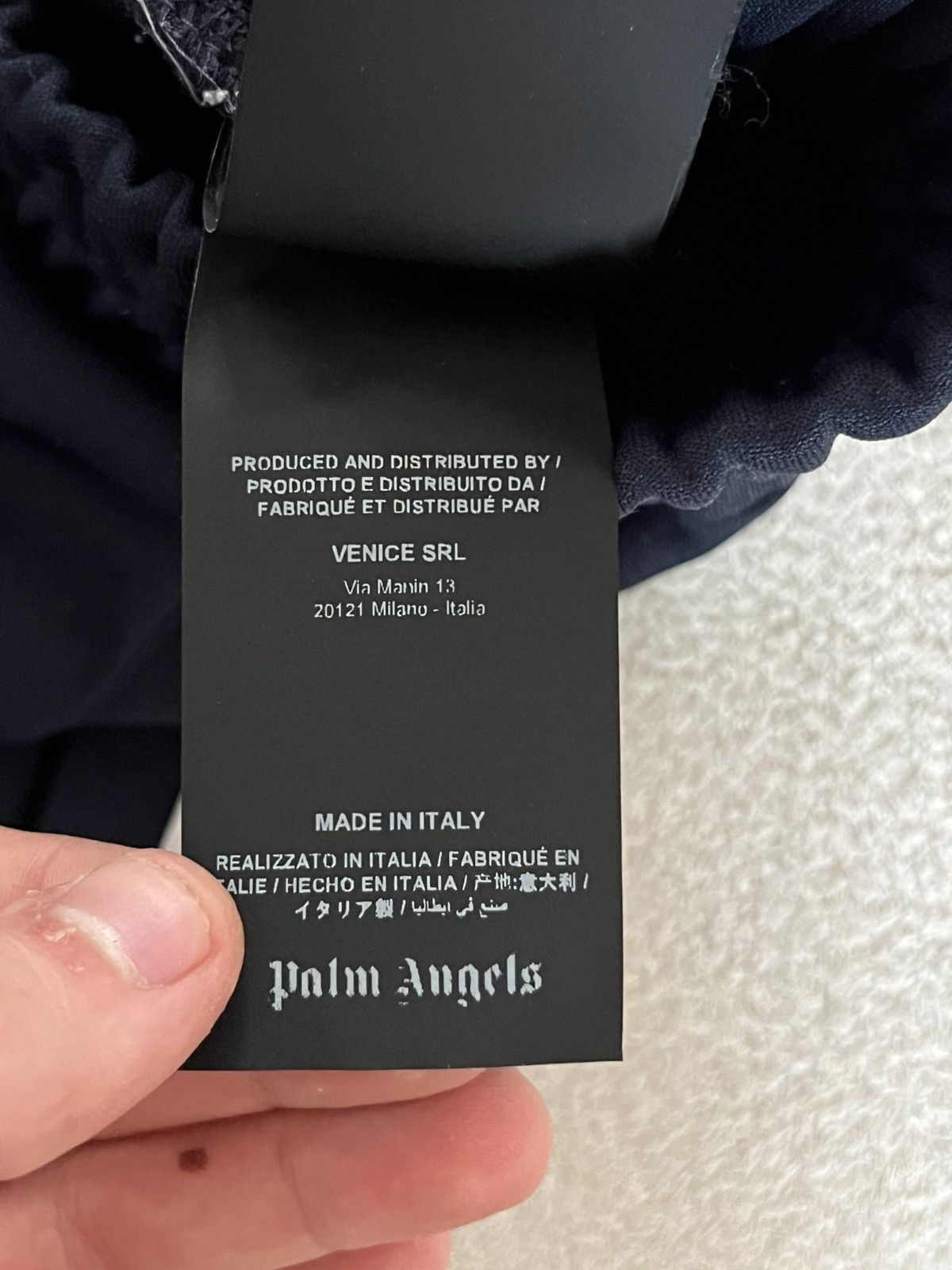 Palm Angels Palm Angels Track Pants Navy fit M/L Size US 33 - 6 Thumbnail