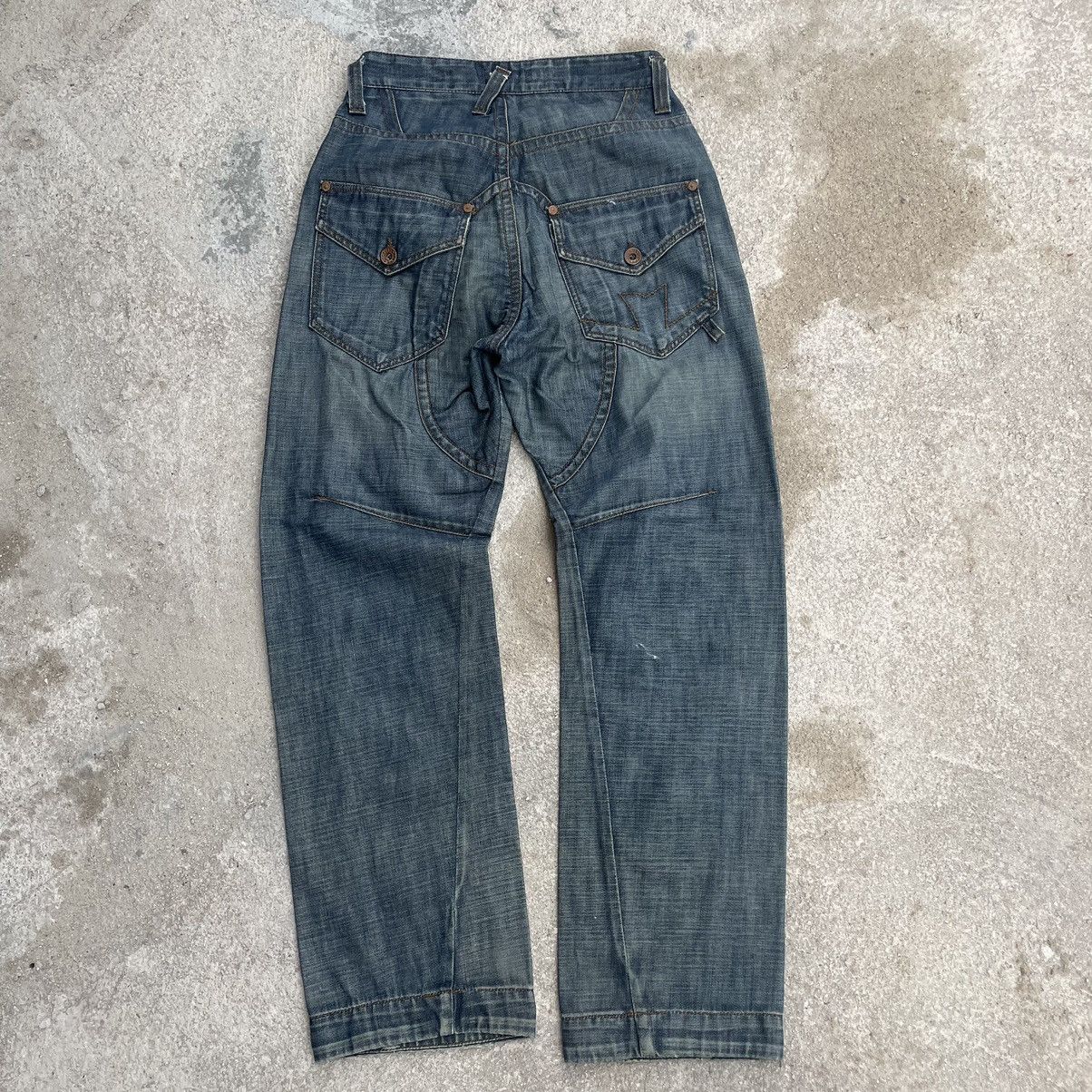 Fake London Genius SUPER RARE ARCHIVAL 1<10 FAKE LONDON GENIUS JEAN Size US 30 / EU 46 - 7 Thumbnail