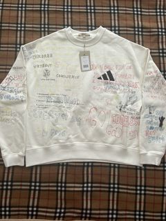 Yeezy scribble online sweatshirt