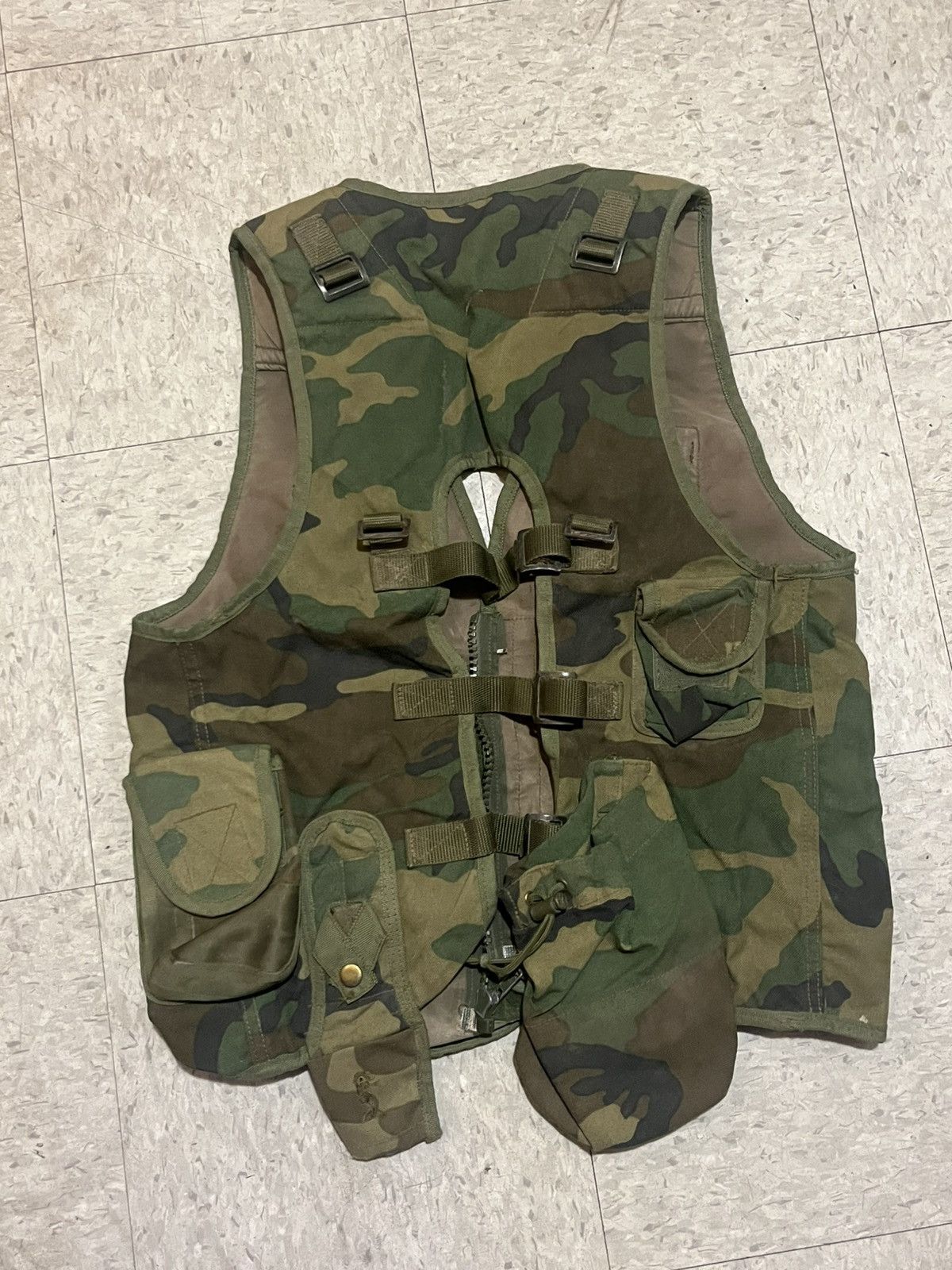 Vintage Turkish military vest Size US XL / EU 56 / 4 - 2 Thumbnail