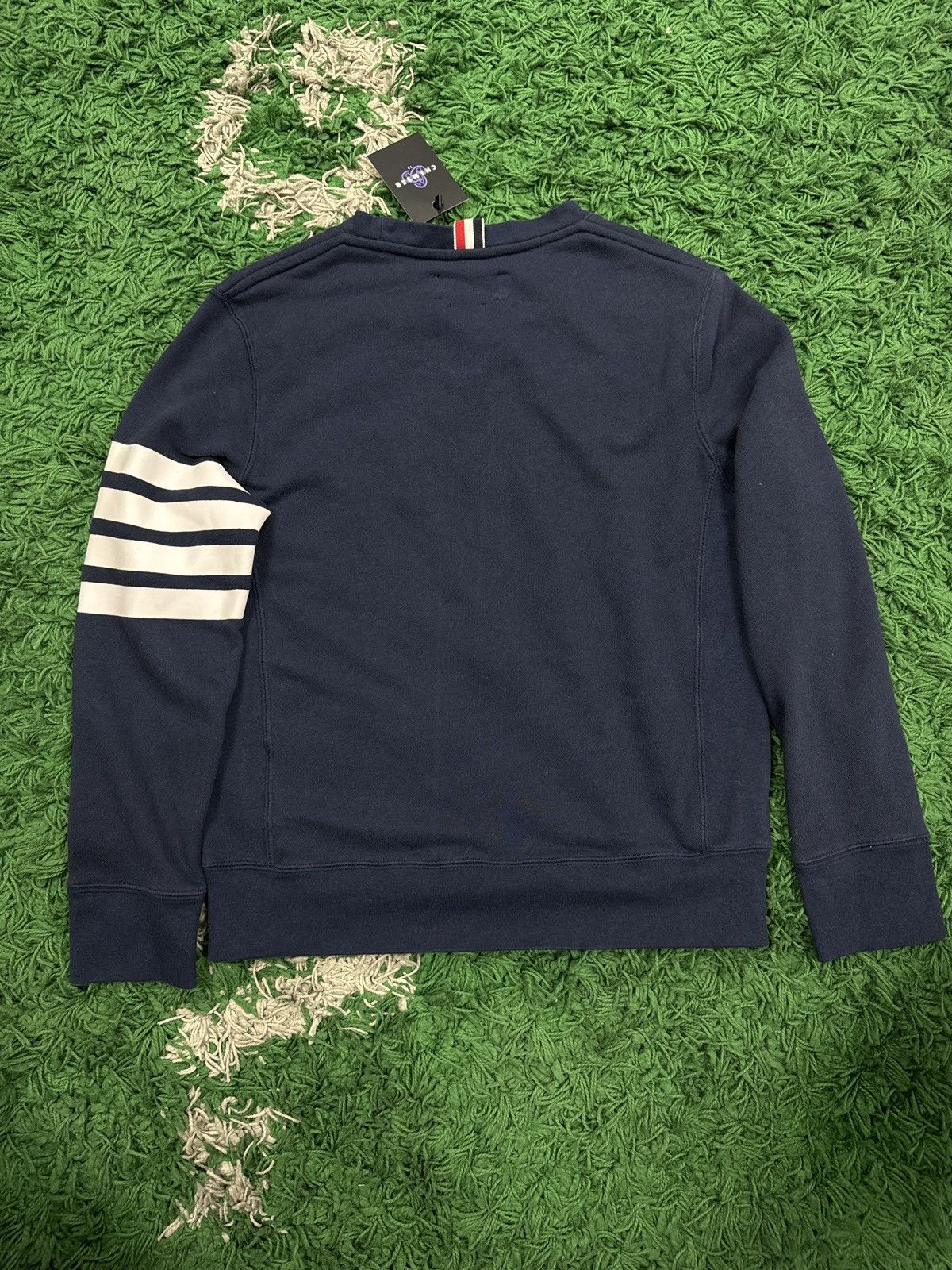 Thom Browne Thom Browne Crewneck Navy Size US XS / EU 42 / 0 - 2 Thumbnail