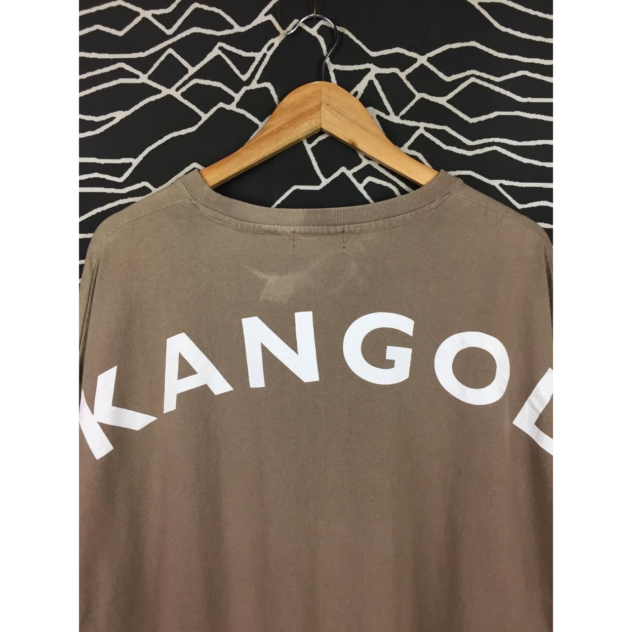 Kangol × Vintage Kangol Spell Out Logo Curved Hem Oversized Longsleeve Tee Size US L / EU 52-54 / 3 - 16 Thumbnail