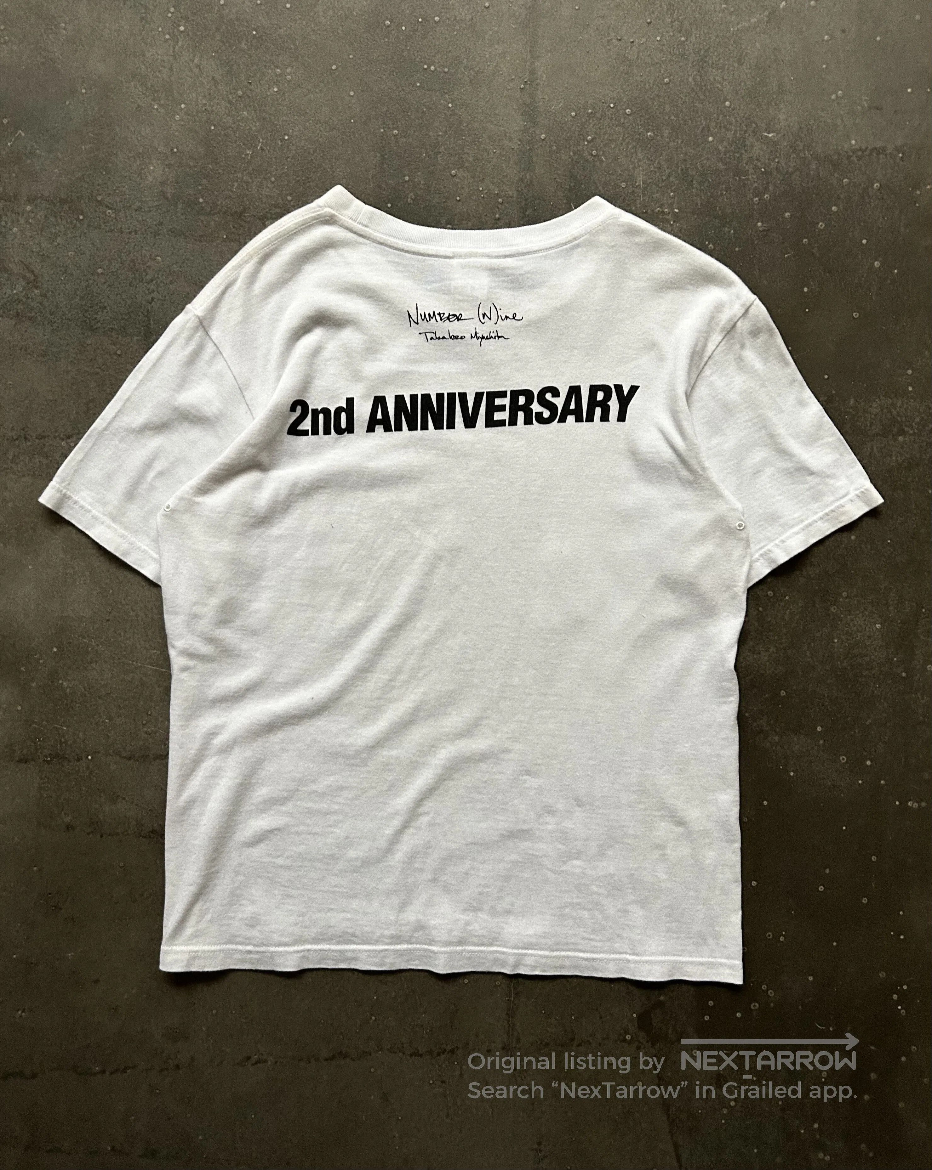 DEN IM by SIKI IM Number (N)ine 2nd Anniversary Tee. Size US L / EU 52-54 / 3 - 2 Thumbnail