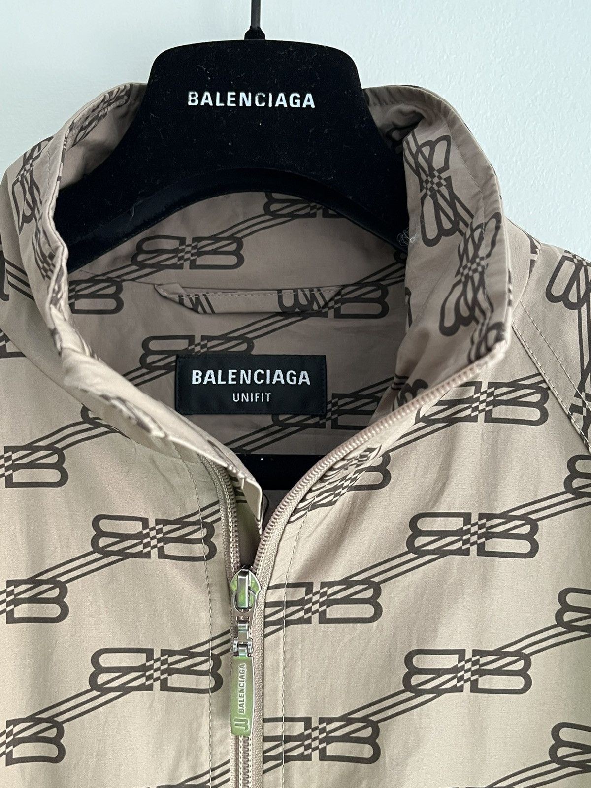 Balenciaga Super Runway Rare Brand New Balenciaga BB Monogram Jacket Size US XXL / EU 58 / 5 - 4 Thumbnail