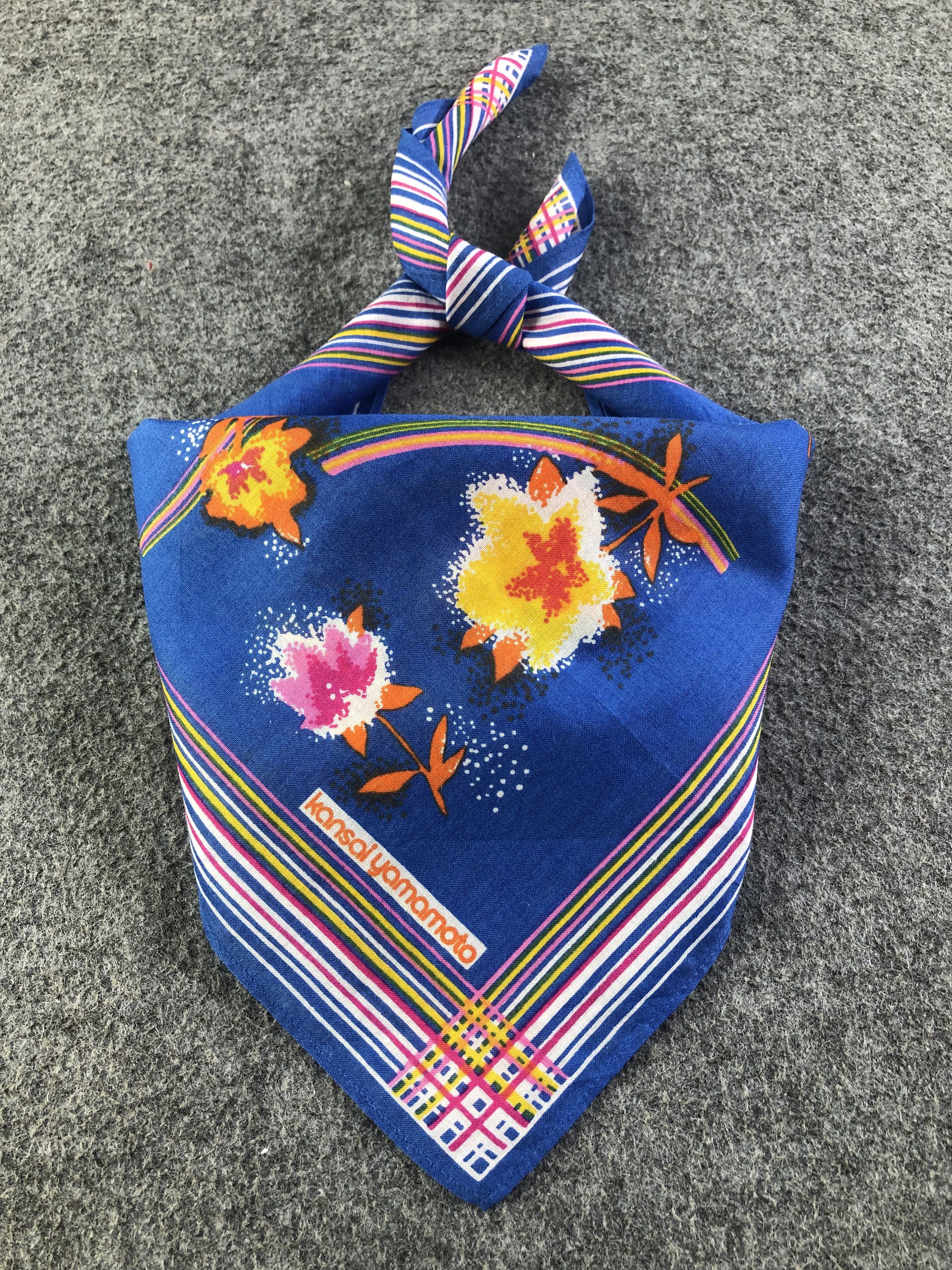 Japanese Brand × Kansai Yamamoto × Vintage Kansai Yamamoto Handkerchief / Bandana / Neckerchief Size ONE SIZE - 1 Thumbnail