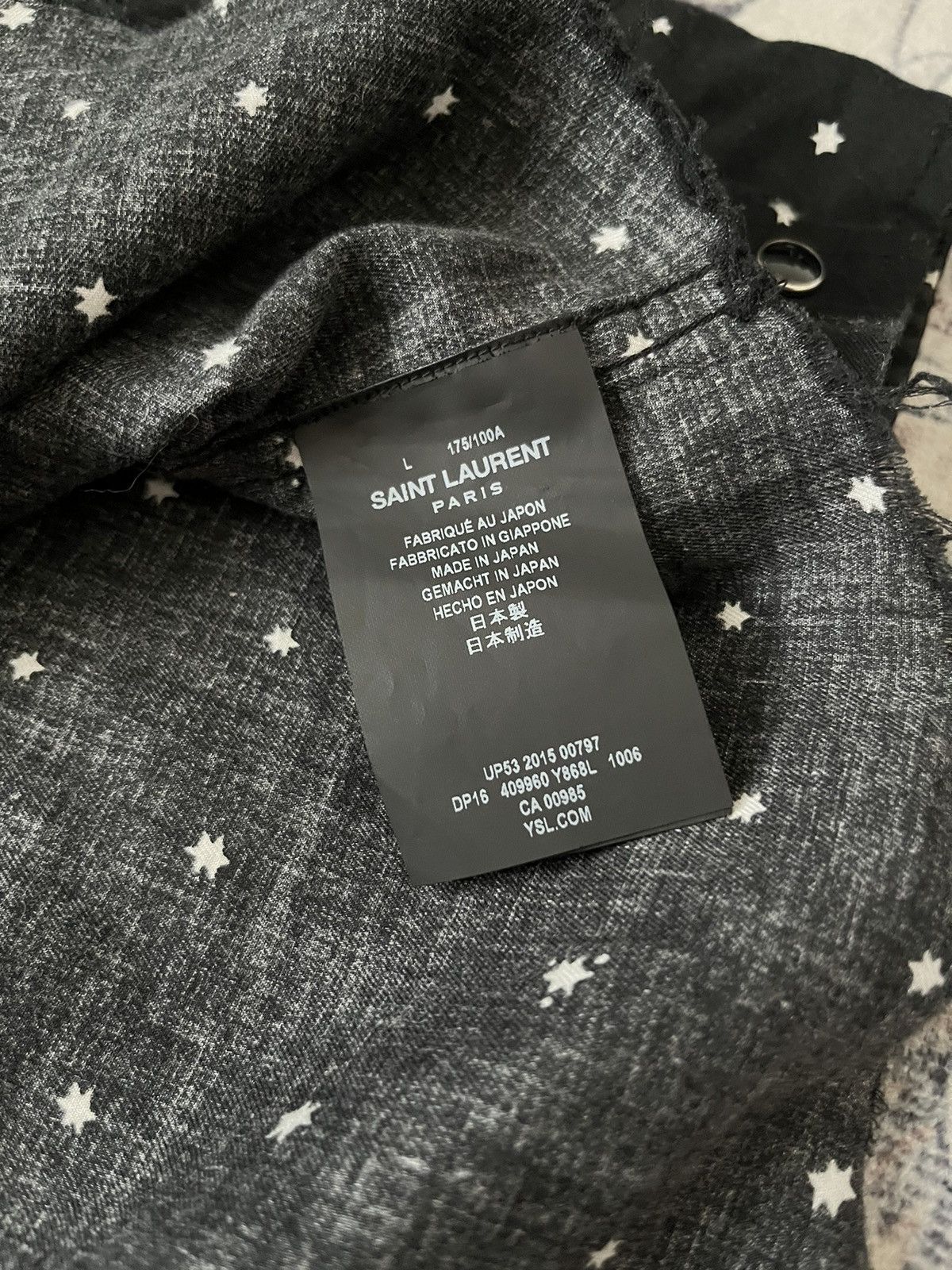 Saint Laurent Paris Saint Laurent Paris ss16 western button up Size US L / EU 52-54 / 3 - 5 Thumbnail