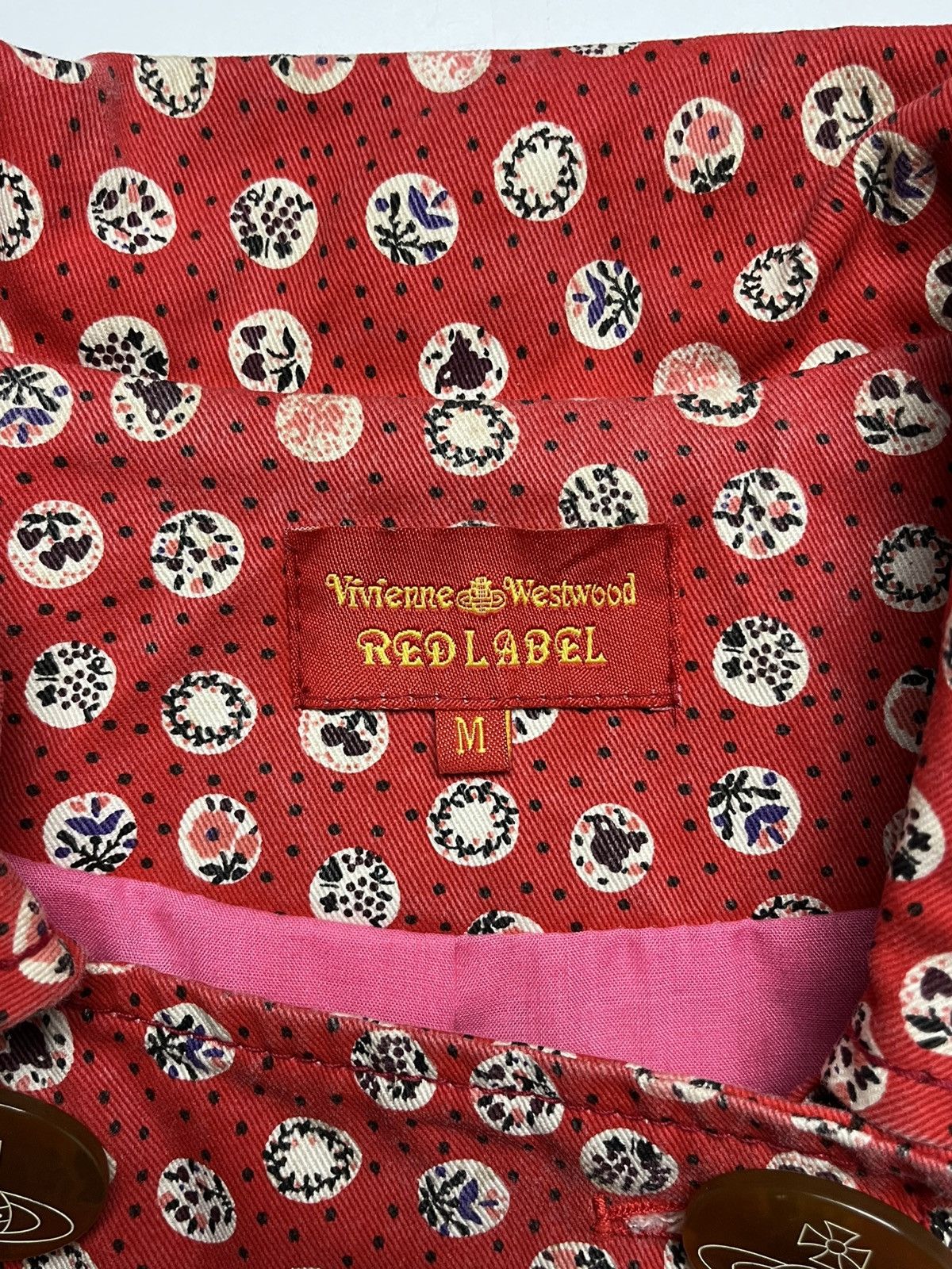 Vivienne Westwood Vivienne Westwood Double-Breasted Red Blazer Size M / US 6-8 / IT 42-44 - 4 Thumbnail
