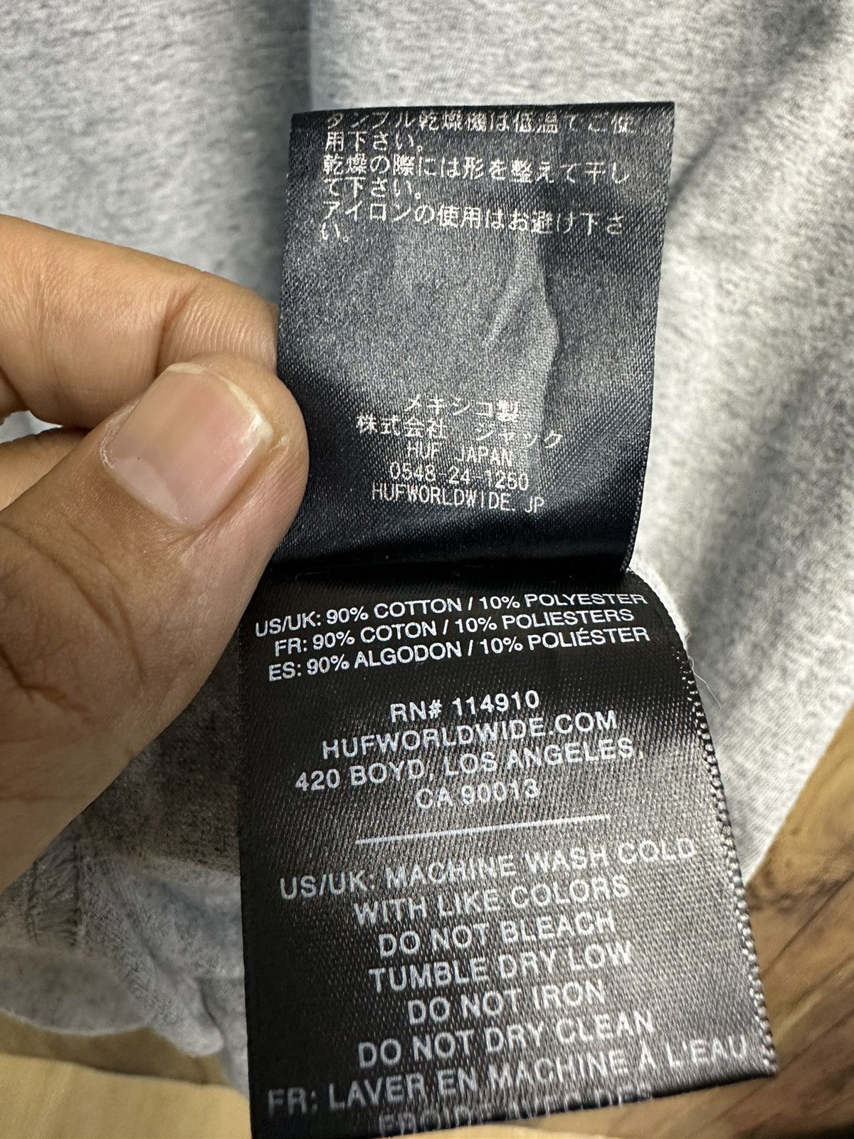 Huf Property Of Photo Dept by HUF X Playboy Tshirt A249 Size US M / EU 48-50 / 2 - 11 Thumbnail