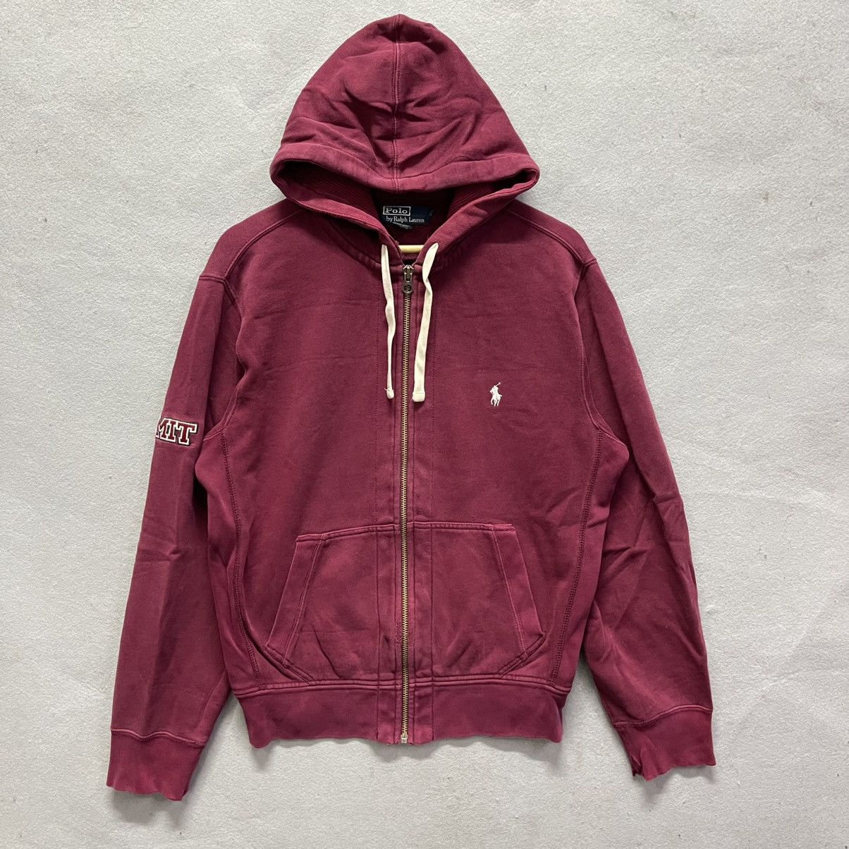 Polo Ralph Lauren Polo Ralph Lauren Full Zip Hoodie – MIT Sleeve Patch Size US M / EU 48-50 / 2 - 1 Thumbnail