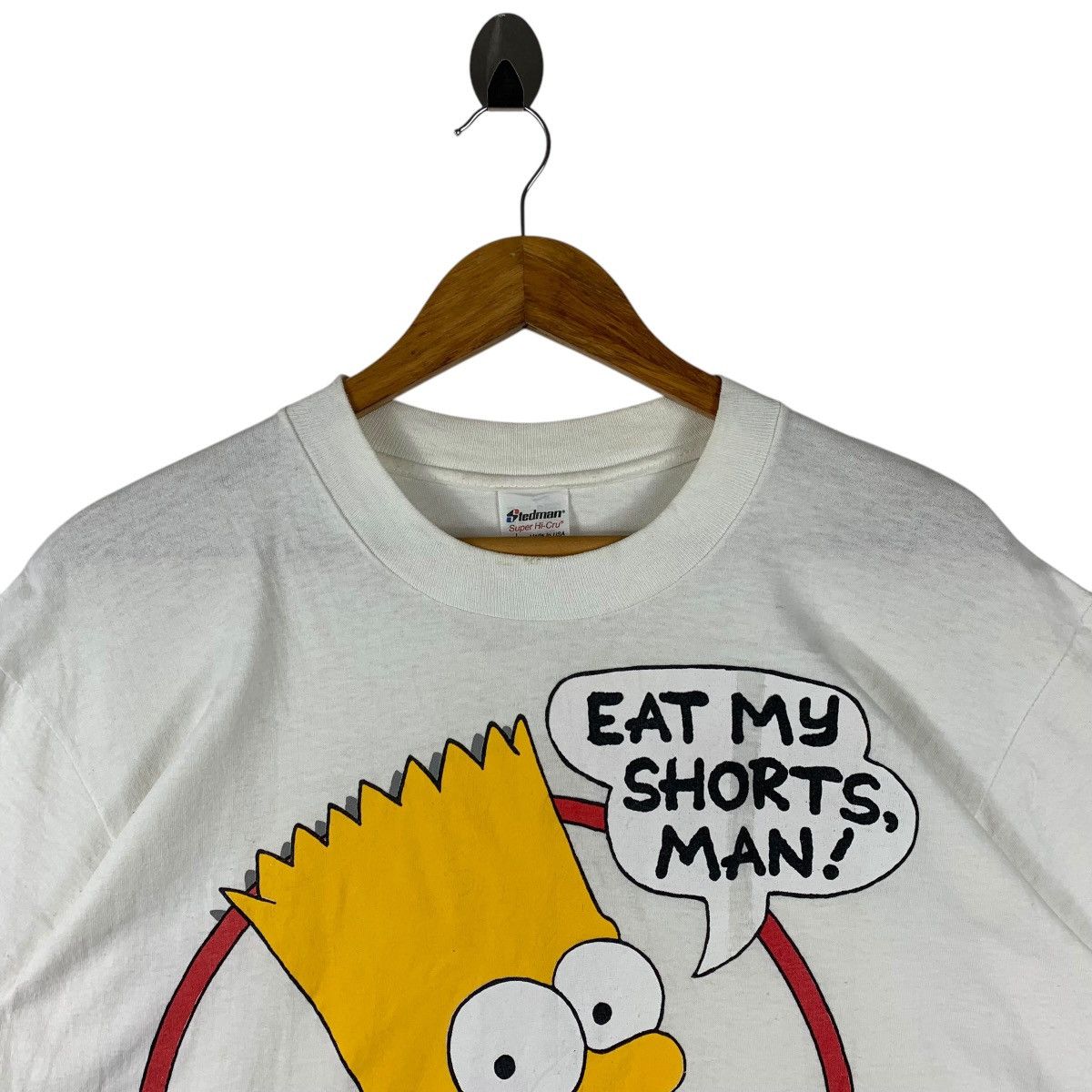 The Simpsons Vintage BART SIMPSON eat my shorts man big printed tee Size US L / EU 52-54 / 3 - 2 Thumbnail