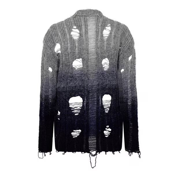 Off-White o1y0325 Cardigan in Grey/Navy Size US XS / EU 42 / 0 - 2 Thumbnail