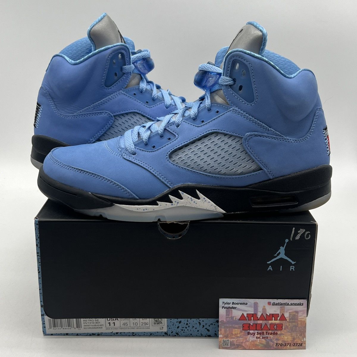 Jordan Brand Air Jordan 5 unc Size US 11 / EU 44 - 1 Thumbnail