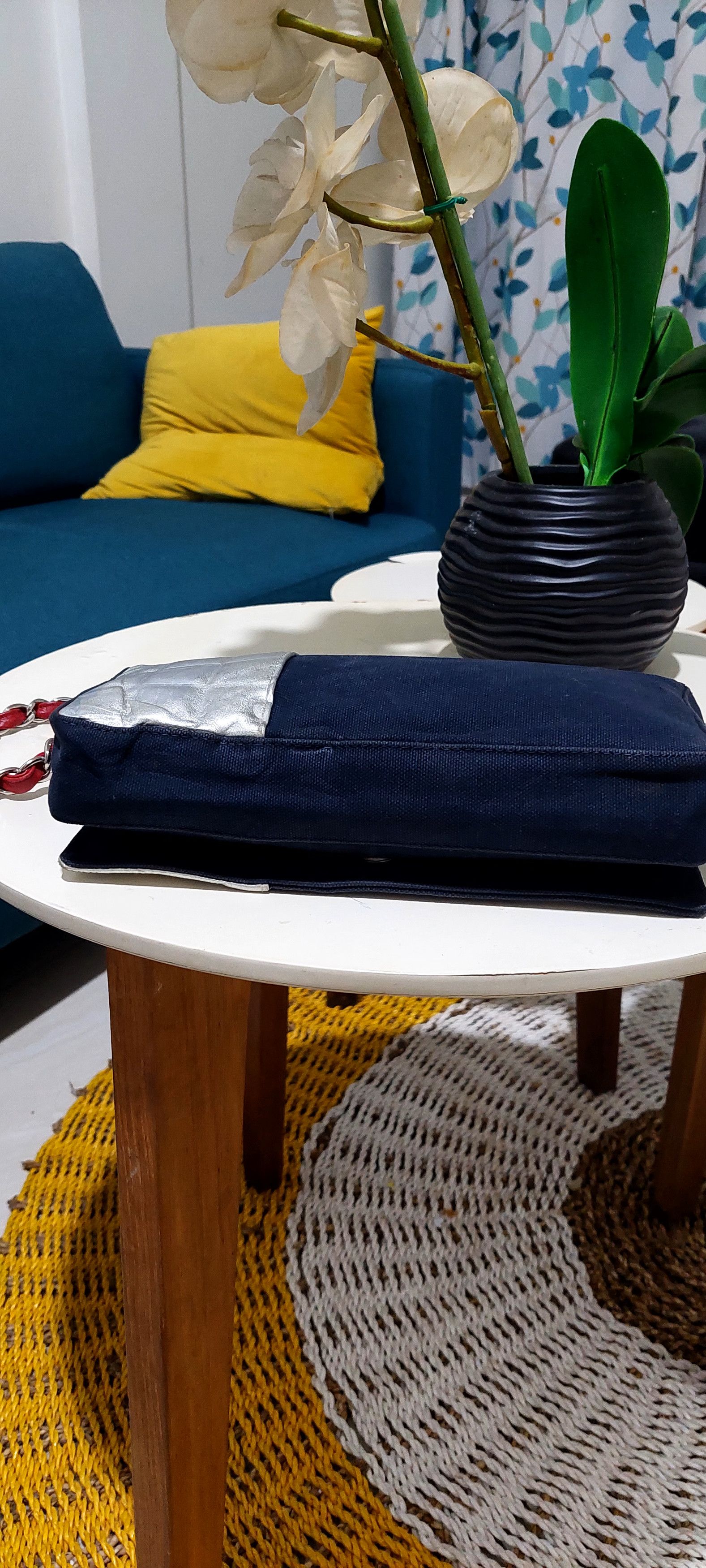 Chanel Chanel Number Five Denim Shoulder Size ONE SIZE - 5 Thumbnail
