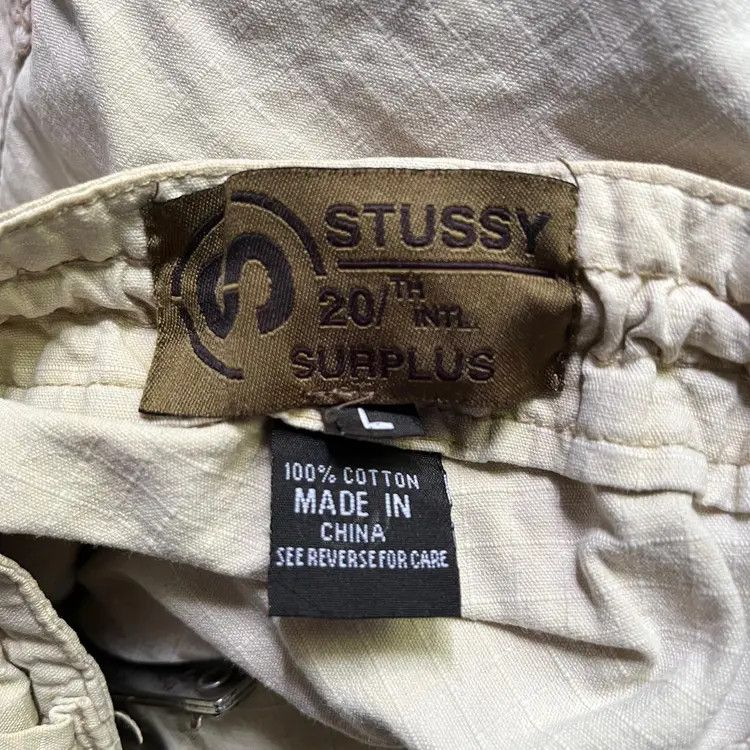 Stussy Vintage Stussy Surplus Short Cargo Pants Size US 31 - 8 Thumbnail