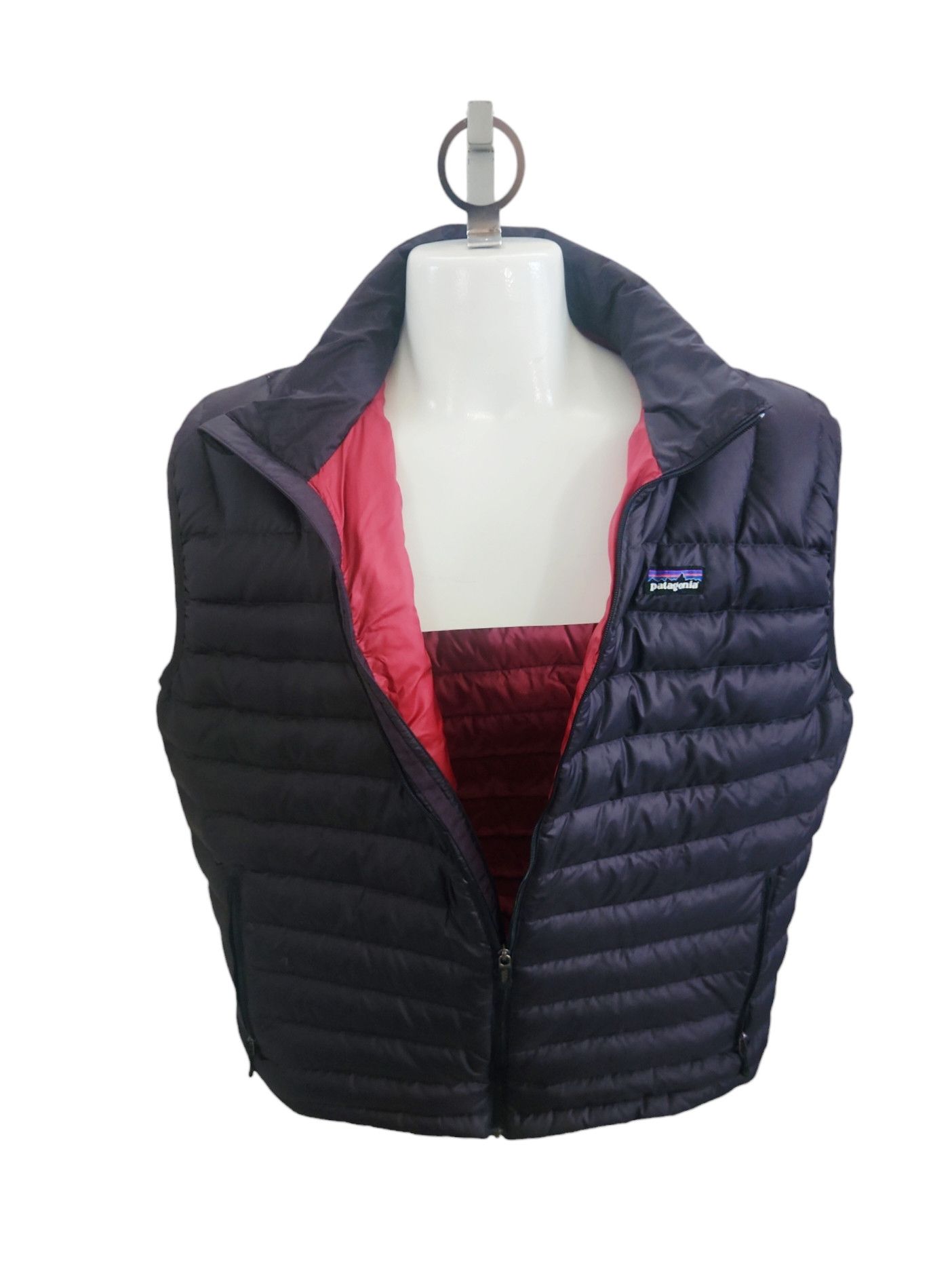 Patagonia Patagonia Purple Full Zipped Pockets Goose Down Puffer Vest Size US L / EU 52-54 / 3 - 1 Thumbnail