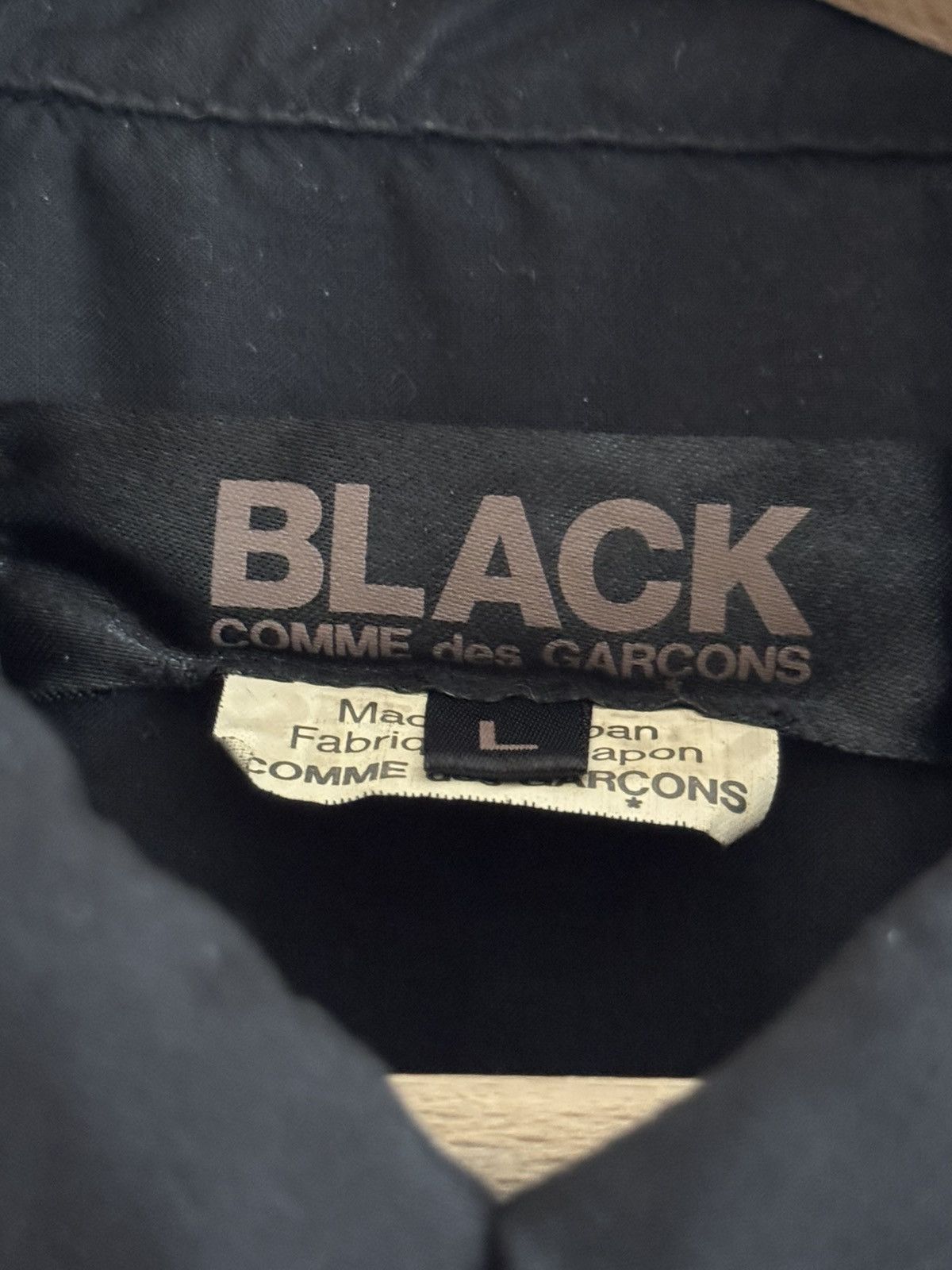 Comme des Garcons Black Comme Garçons BLACK Shirt with Triple Sleeve Detail Size US M / EU 48-50 / 2 - 3 Thumbnail