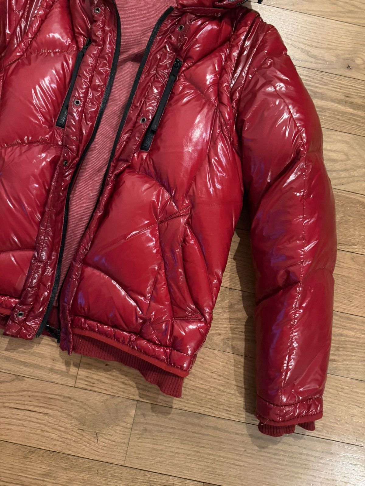 PPFM PPFM RED CONVERTIBLE PUFFER JACKET Size US M / EU 48-50 / 2 - 6 Thumbnail