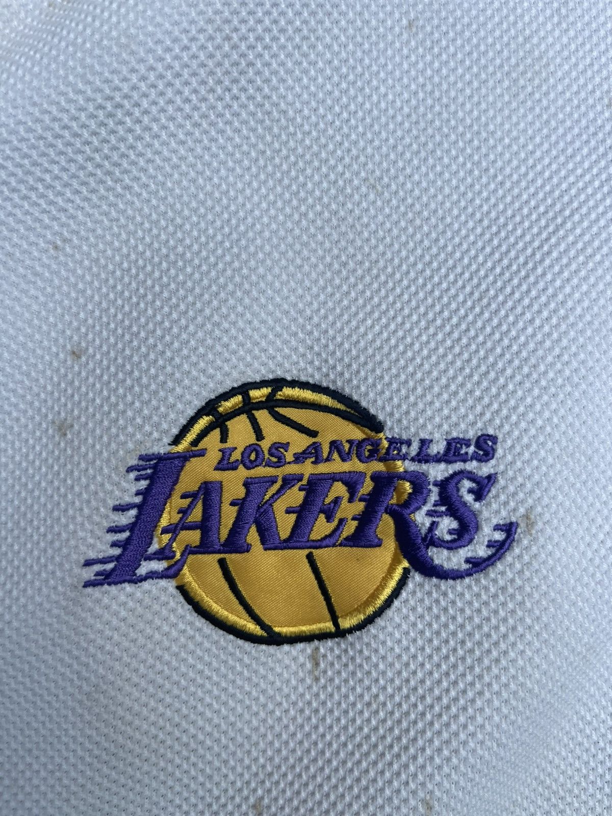 Starter Vintage Starter NBA Lakers Zip-Up Jacket Size US M / EU 48-50 / 2 - 6 Thumbnail