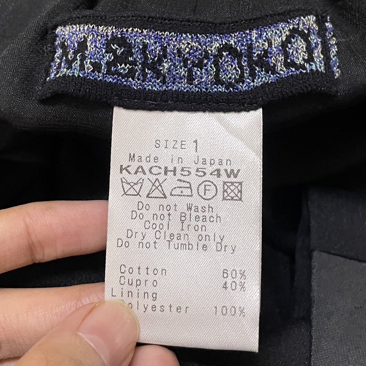 Vintage Vintage Japanese Brand M&K Yoko Patchwork Baggy Pants 1990s Size US 26 / EU 42 - 9 Thumbnail