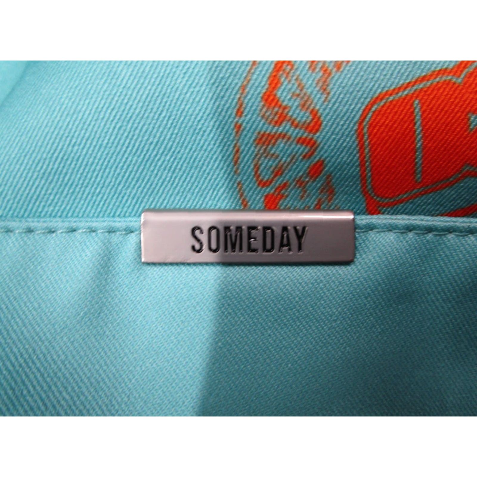 Vintage Almost Someday Shirt Mens 2XL XXL Blue Button Up AOP Bloom Butterfly Size US XXL / EU 58 / 5 - 5 Thumbnail