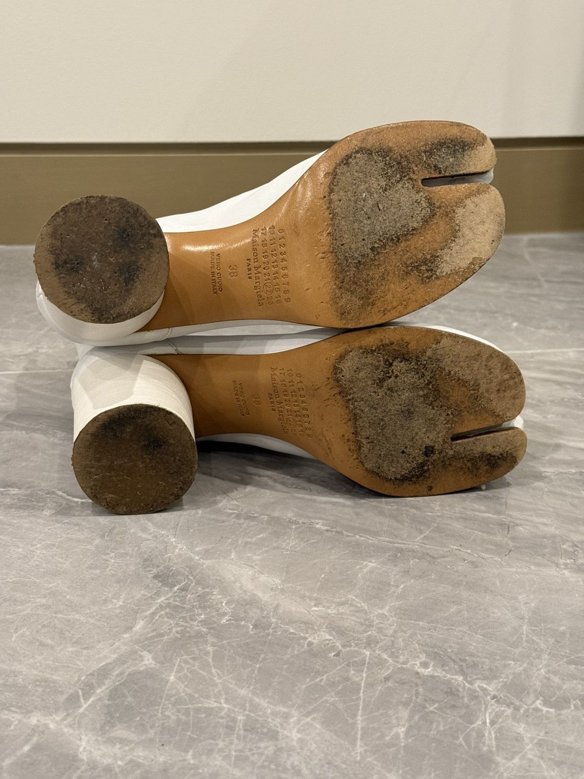 Maison Margiela Maison Margiela Tabi 80mm Leather Ankle Boots Size US 5 / IT 35 - 3 Thumbnail