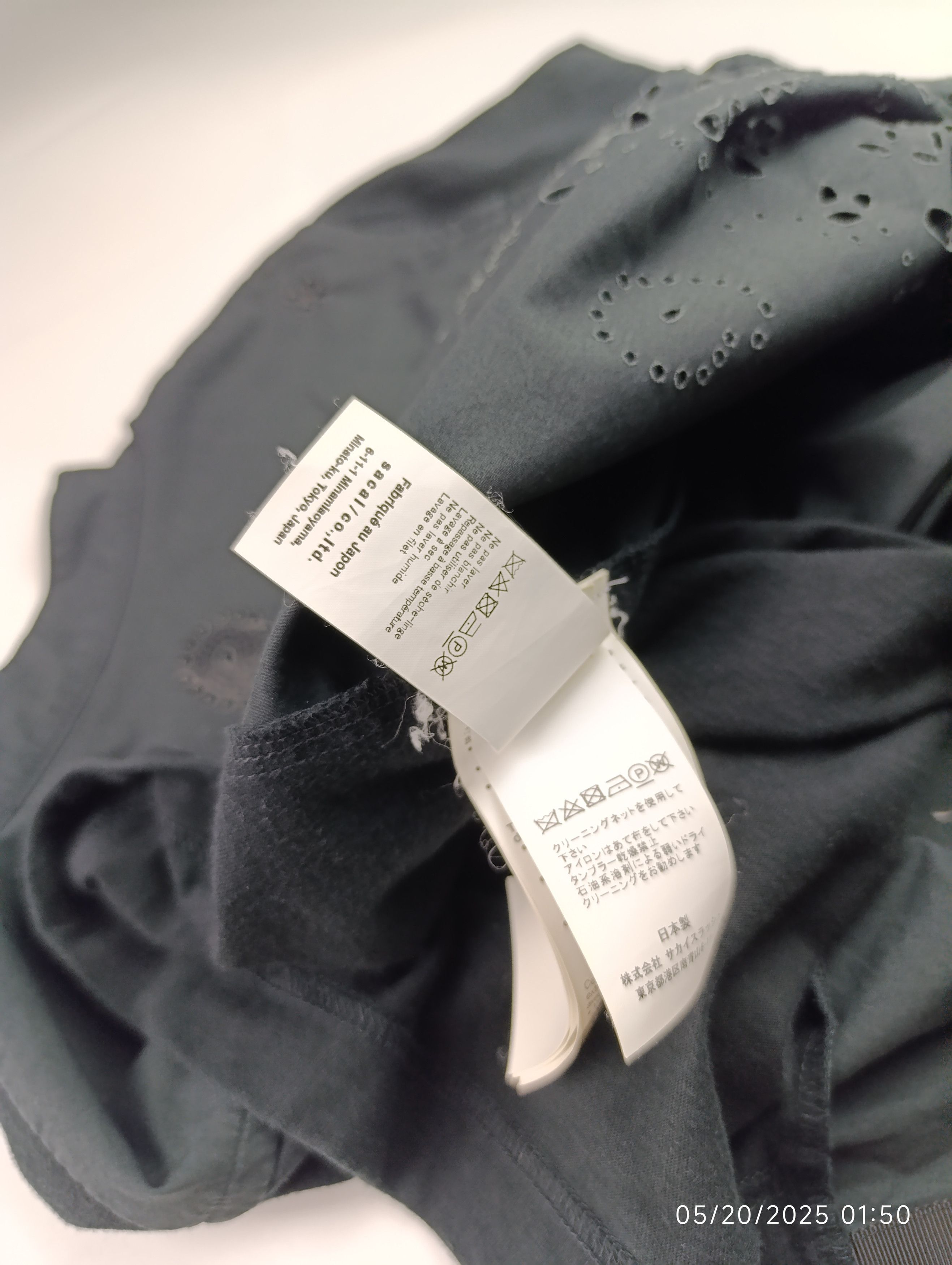 Sacai sacai F/W 21' bandana opal t-shirt Size M / US 6-8 / IT 42-44 - 16 Thumbnail