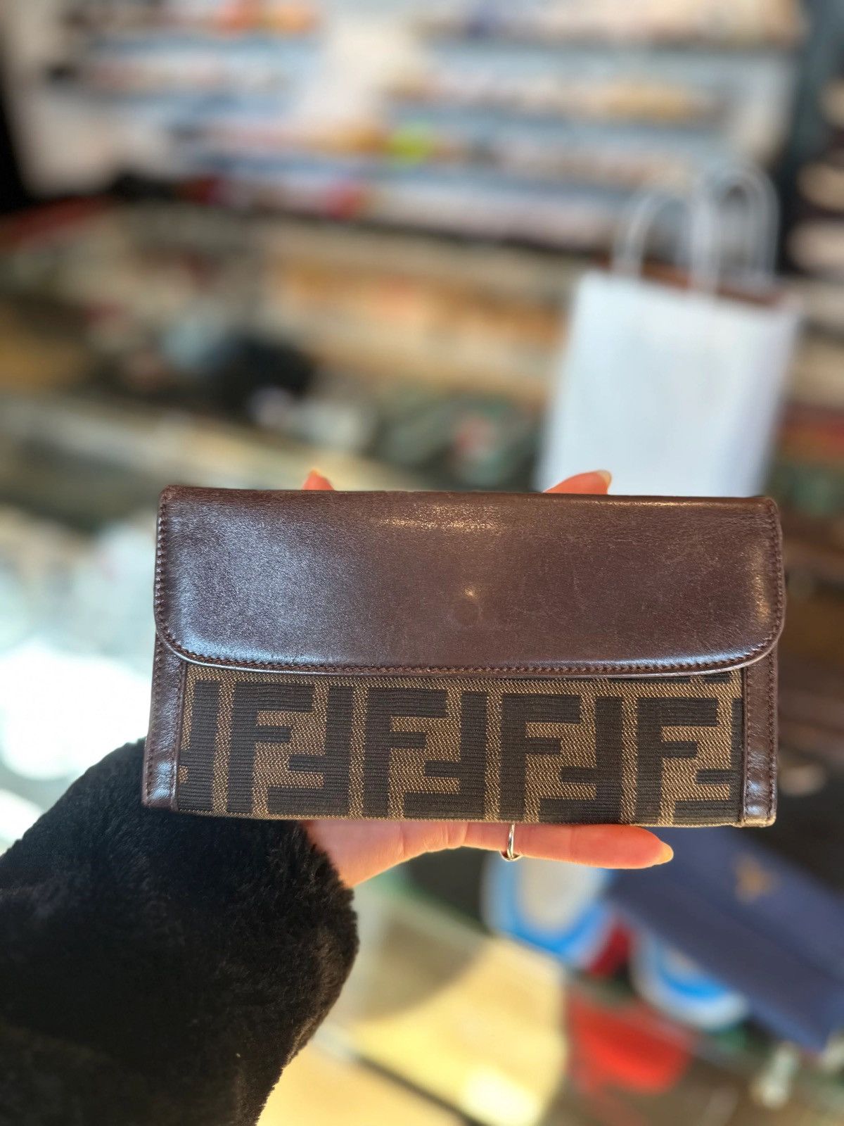 Fendi Fendi Monogram Wallet Size ONE SIZE - 1 Thumbnail