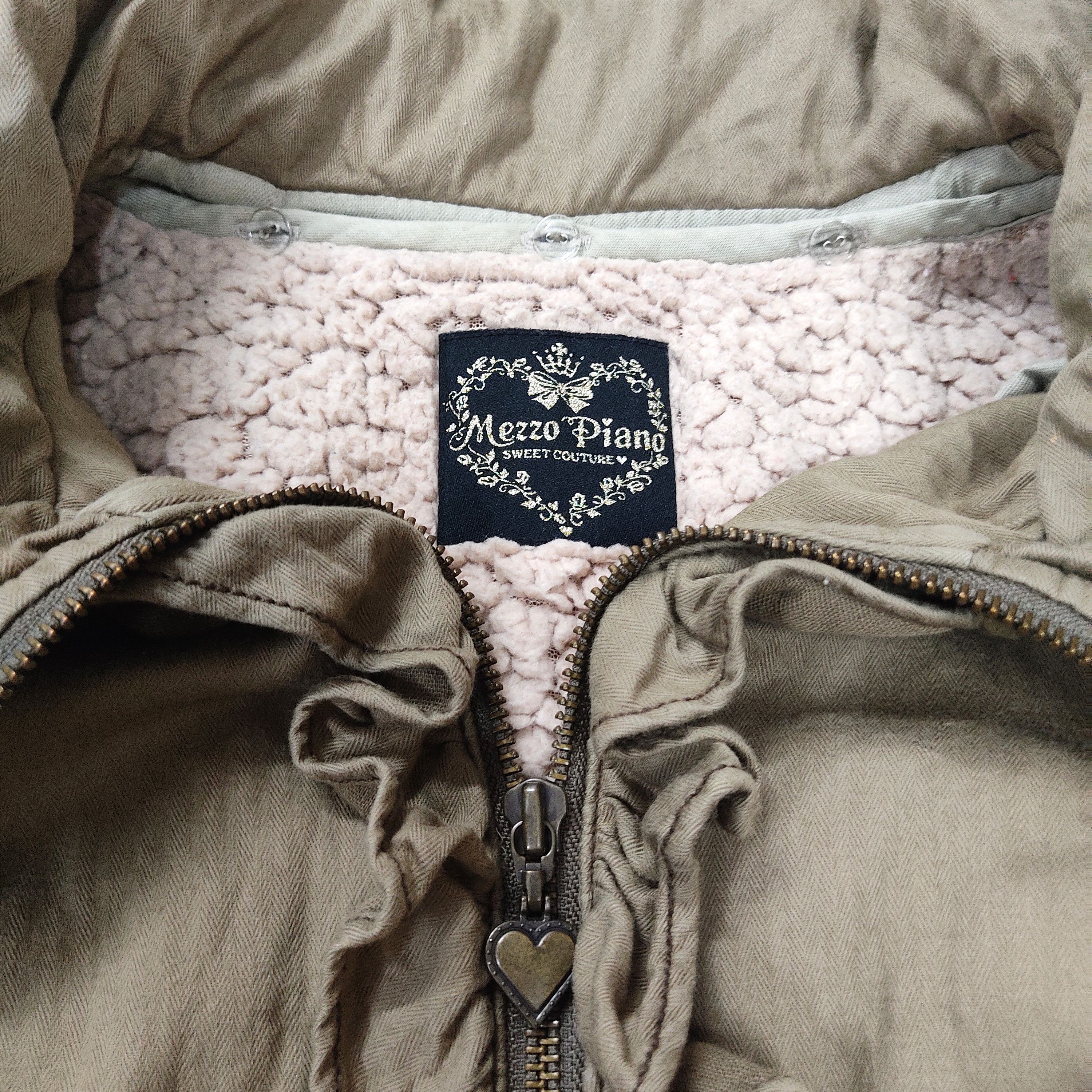 Angel Blue MEZZO PIANO Sweet Couture Hysteric Ruffle Lined Jacket Size M / US 6-8 / IT 42-44 - 7 Thumbnail