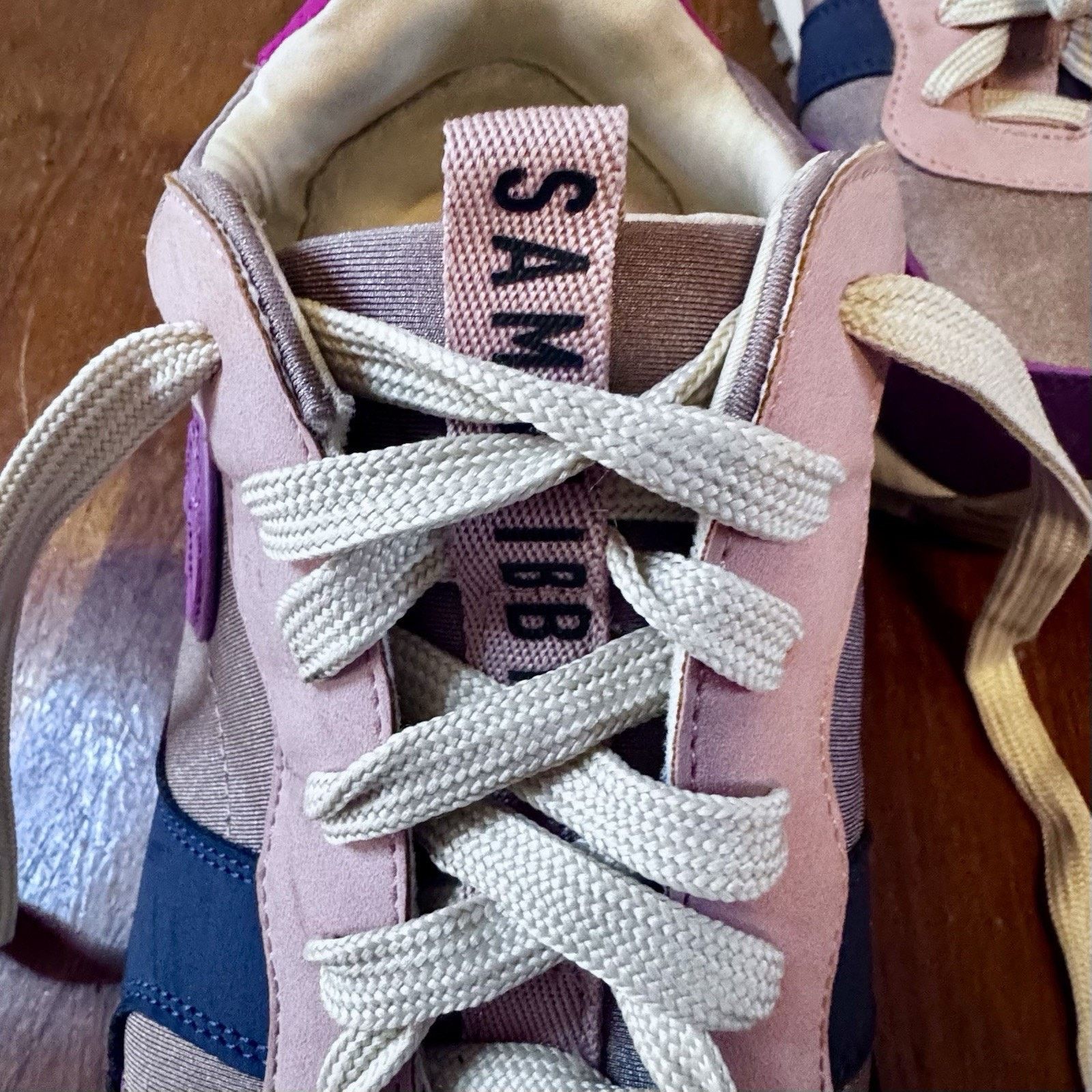 & Other Stories Sam & Libby Women’s Sneakers Size 9M Pink Purple Casual Lace Size US 9 / IT 39 - 7 Thumbnail