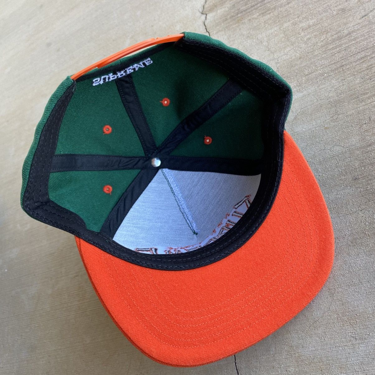 Supreme Supreme Bones Hat Snapback Green 2021 Brand New Size ONE SIZE - 5 Thumbnail