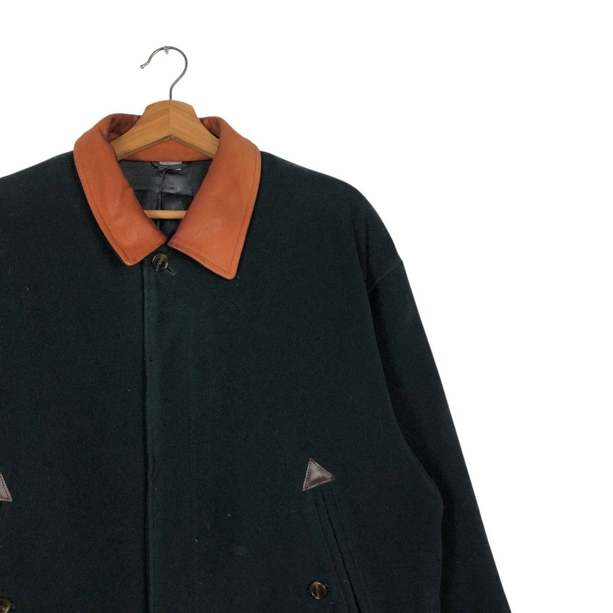 Issey Miyake 📌Vintage Chore Jacket Intermezzo Japan Leather Collar Size US L / EU 52-54 / 3 - 7 Thumbnail