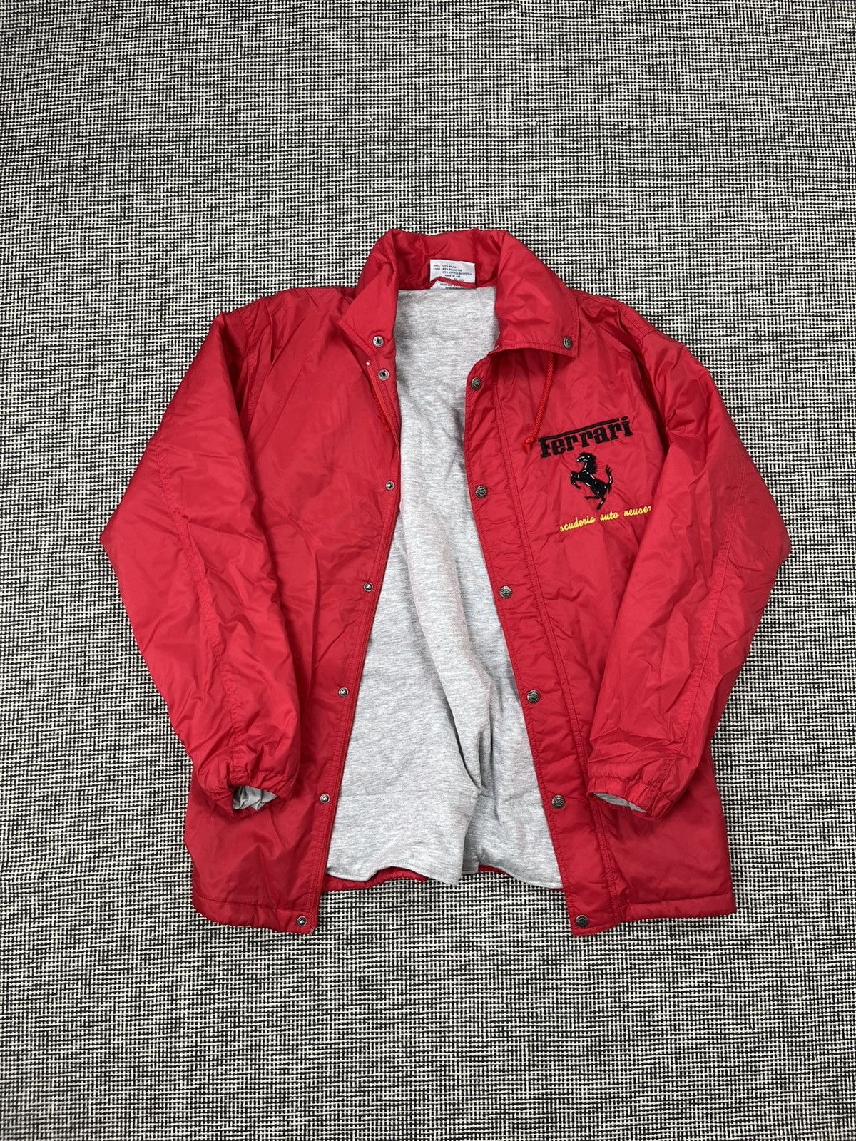 Ferrari Vintage 90s Ferrari workshop mechanic moto jacket Size US M / EU 48-50 / 2 - 3 Thumbnail