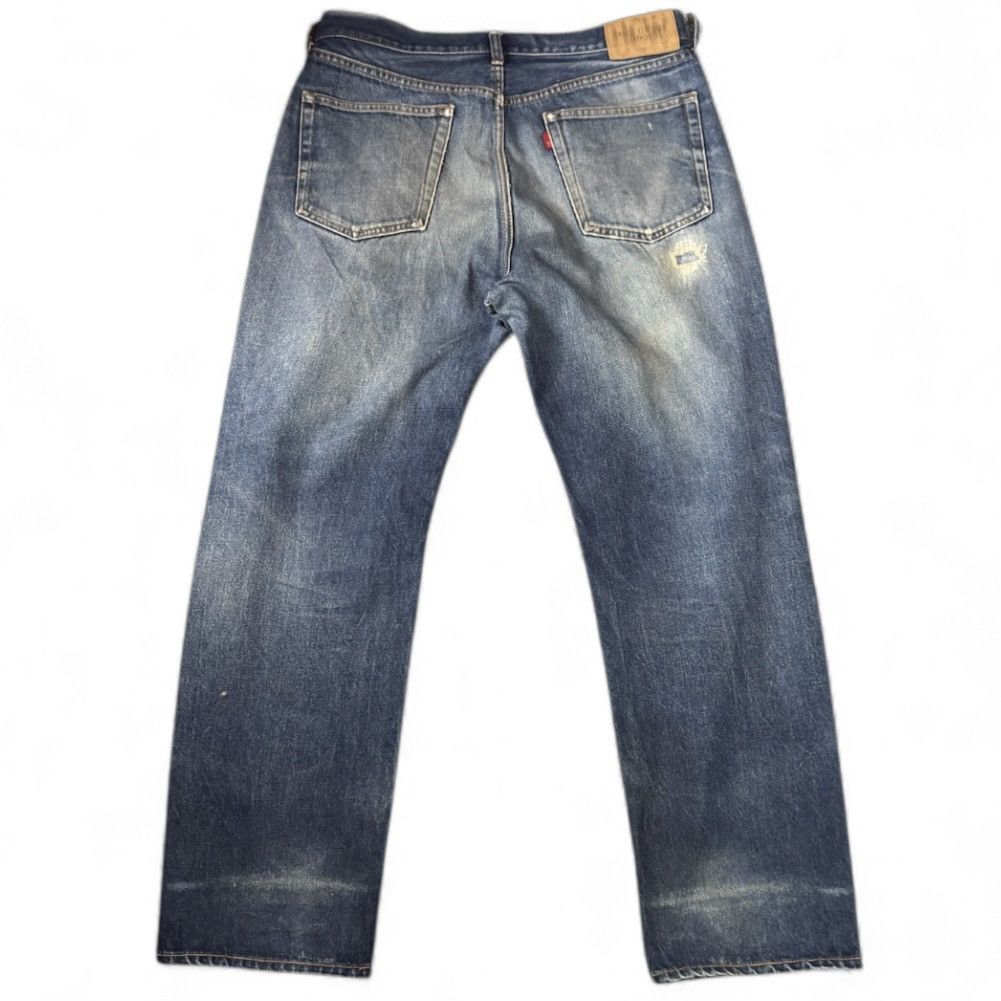 Warehouse 🔥🇯🇵 Vintage Japanese Denim Warehouse Distressed Jeans Size US 33 - 2 Thumbnail