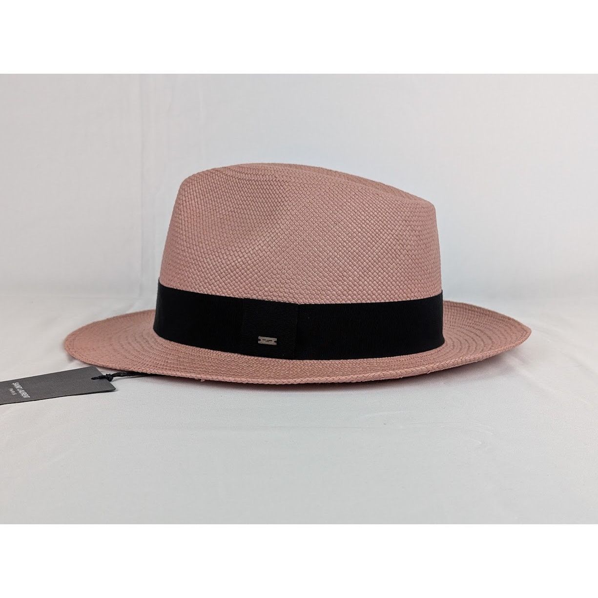 Saint Laurent Paris o1rshd1 Size: OS / Fedora Hat in Pink Size ONE SIZE - 3 Thumbnail
