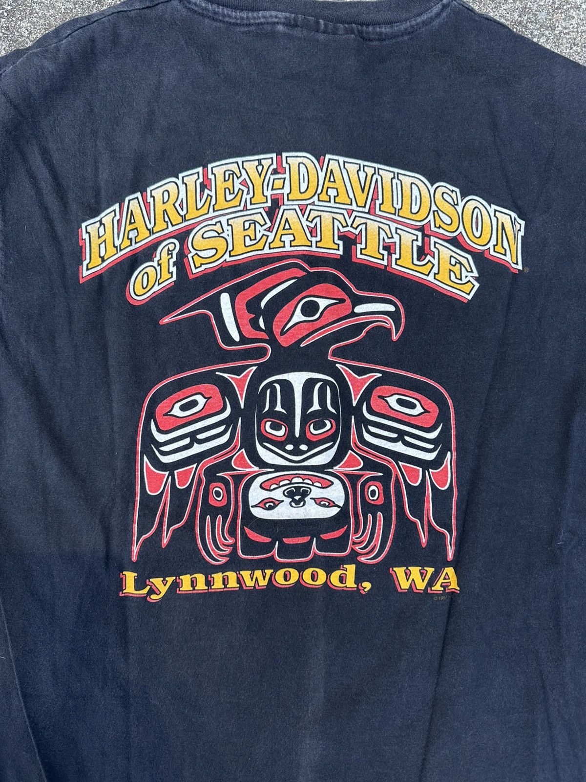 Harley Davidson Vintage Harley Davidson Shirt Large Size US L / EU 52-54 / 3 - 3 Thumbnail