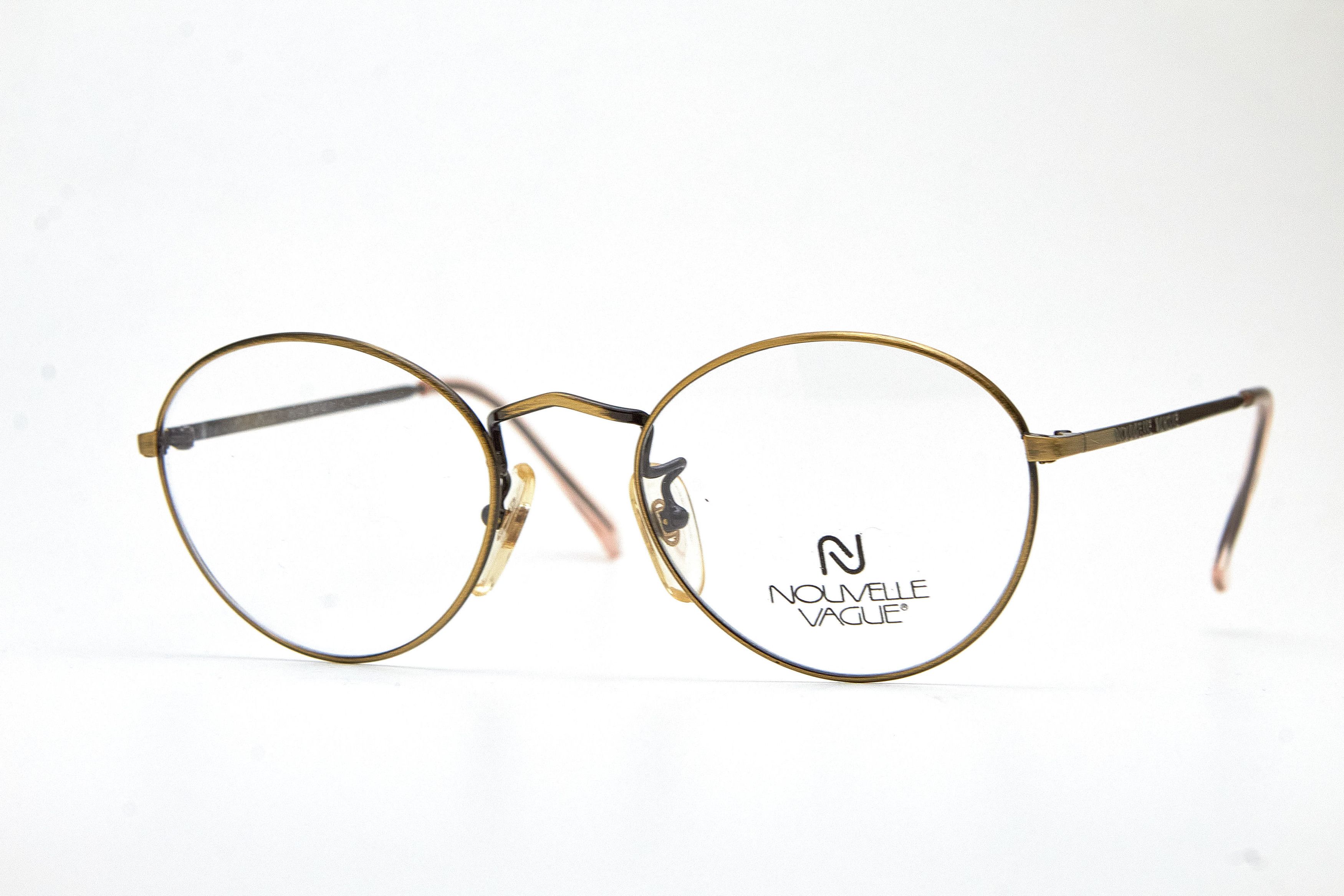 Vintage Nouvelle Vague Brushed Gold Round Archivex Specs, Quiet Lux Size ONE SIZE - 3 Thumbnail
