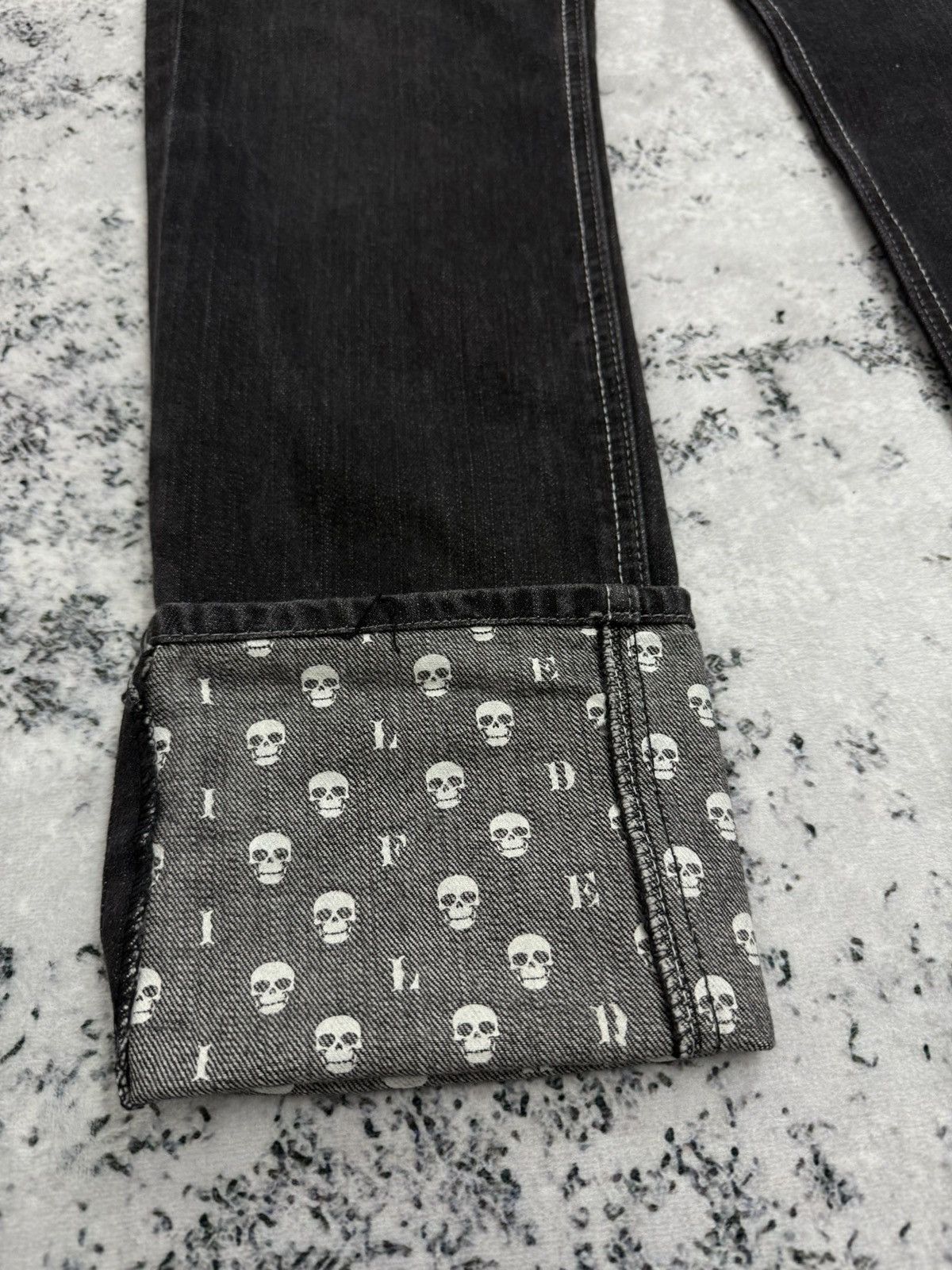 Seditionaries Y2K Wild Life Japan Skull Hexagram Punk Denim Jeans Size US 30 / EU 46 - 10 Thumbnail