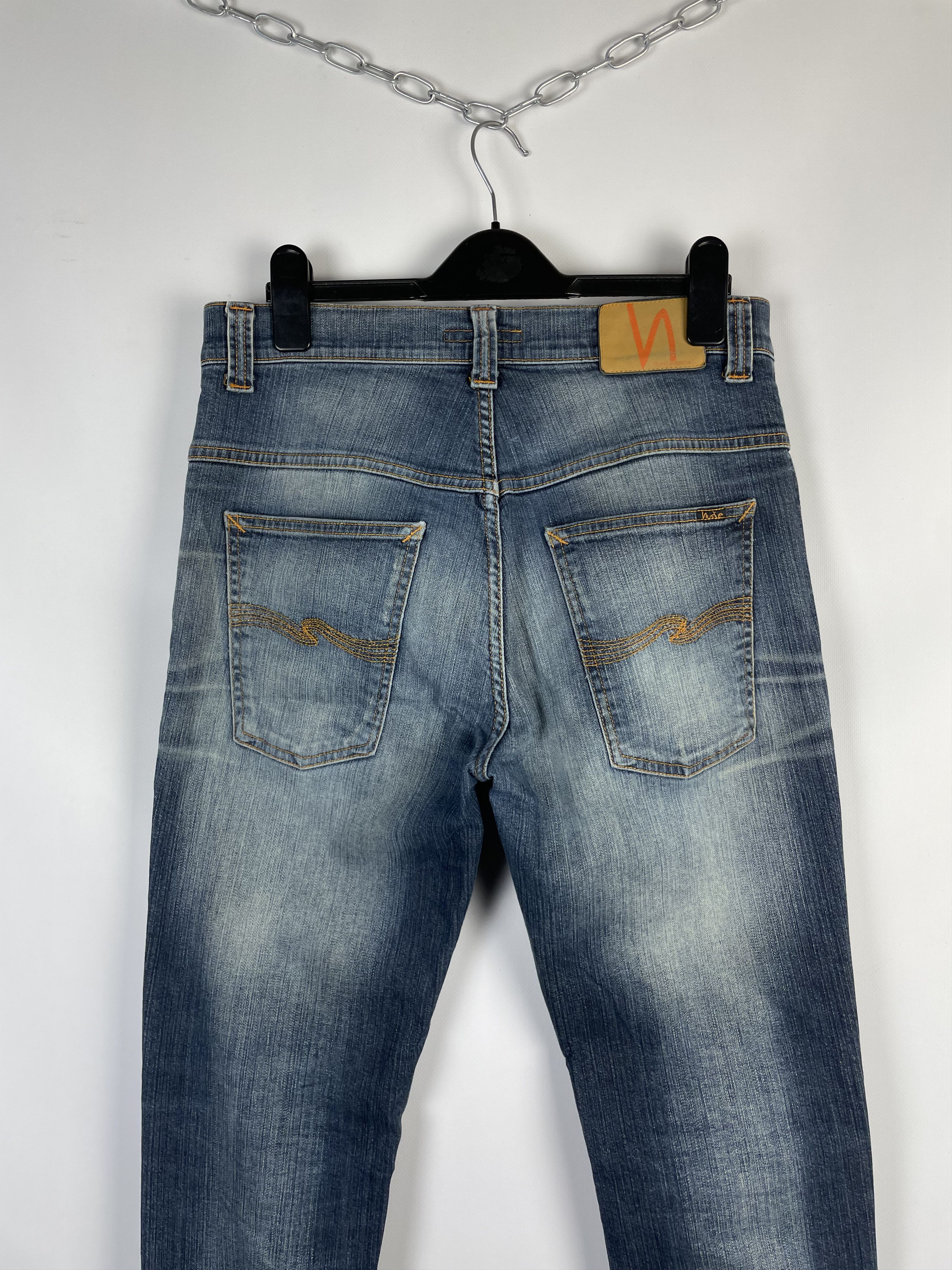 Japanese Brand Nudie Jeans Vintage Mens Denim Pants Size US 34 / EU 50 - 3 Thumbnail