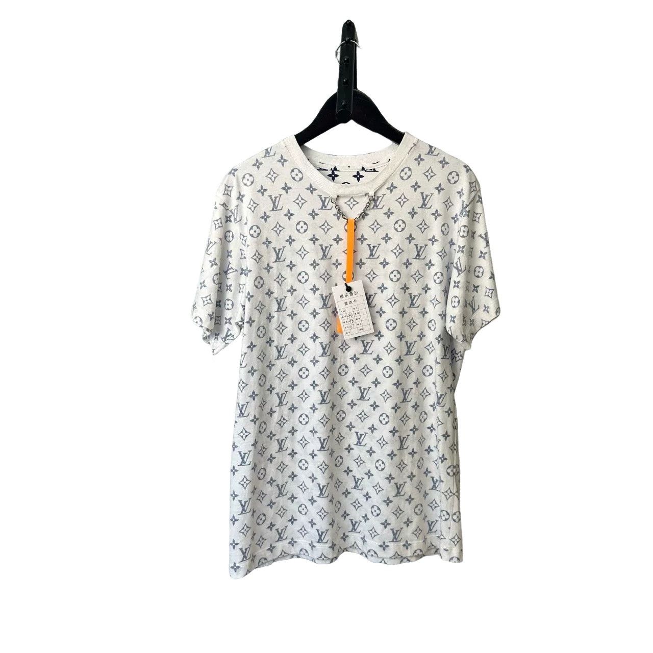 Louis Vuitton Louis Vuitton Monogram Chain T-Shirt Size L Size US L / EU 52-54 / 3 - 1 Thumbnail