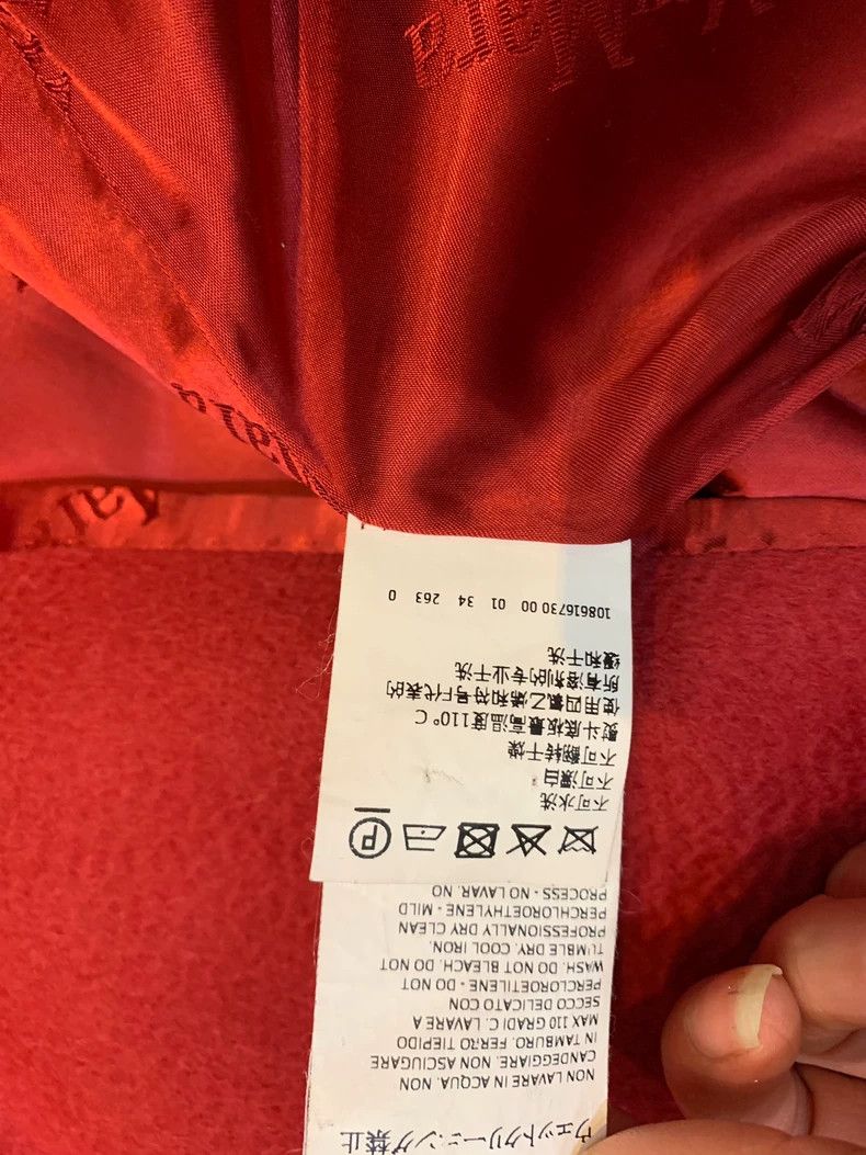 Max Mara Max Mara Rialto coat classic red, water ripple brightening Size XS / US 0-2 / IT 36-38 - 9 Thumbnail
