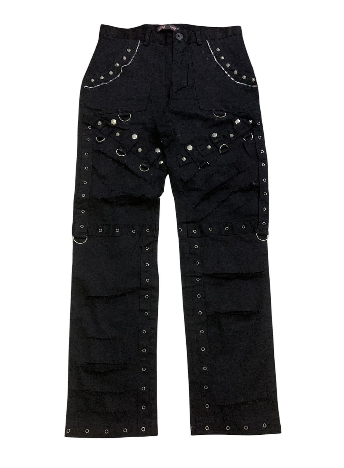 Japanese Brand × Seditionaries Vtg Japanese Kera Shop Gothic Seditionaries Pant Size US 29 - 1 Thumbnail